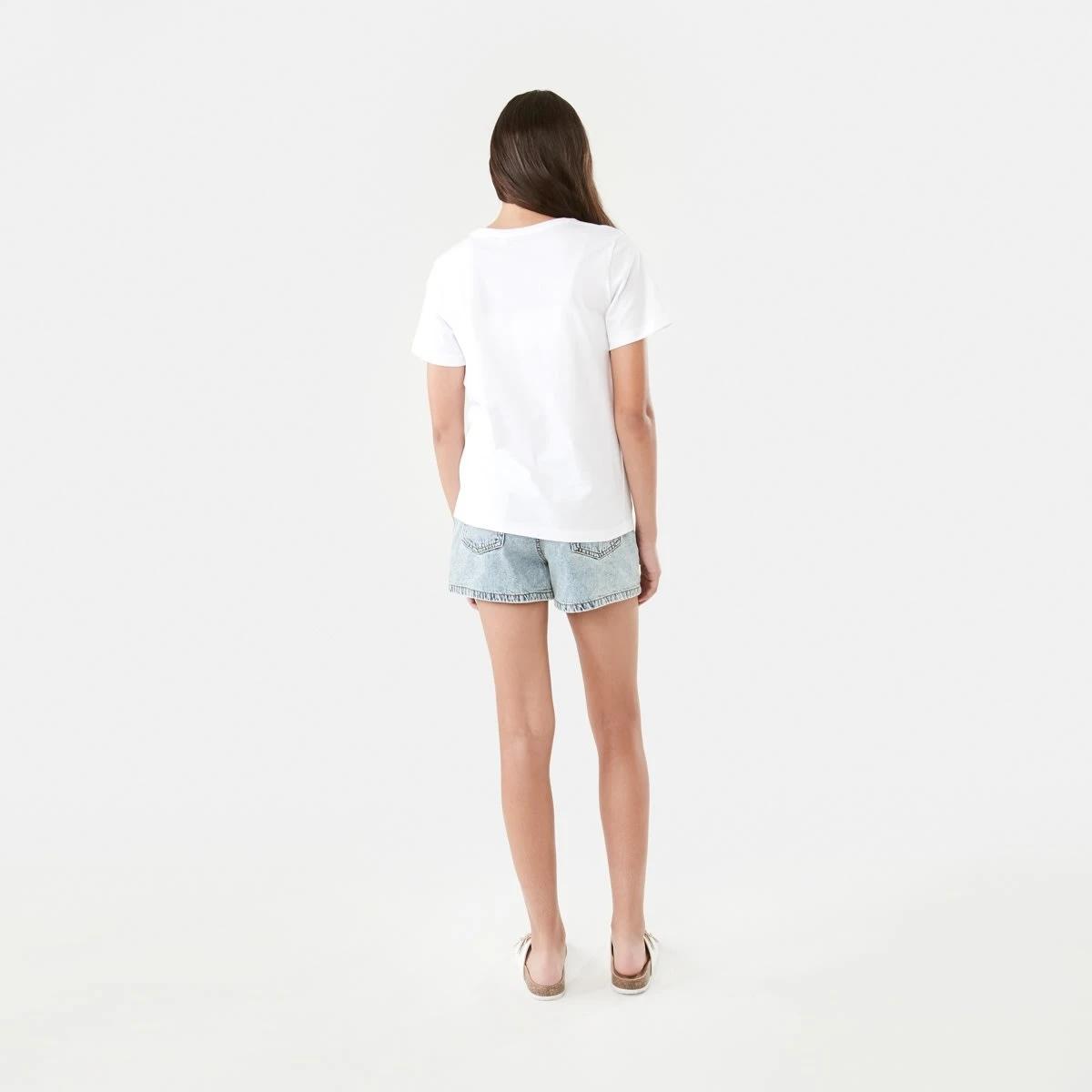 6 Short Sleeve Print T-shirt Cherry Bow, 6 of 8