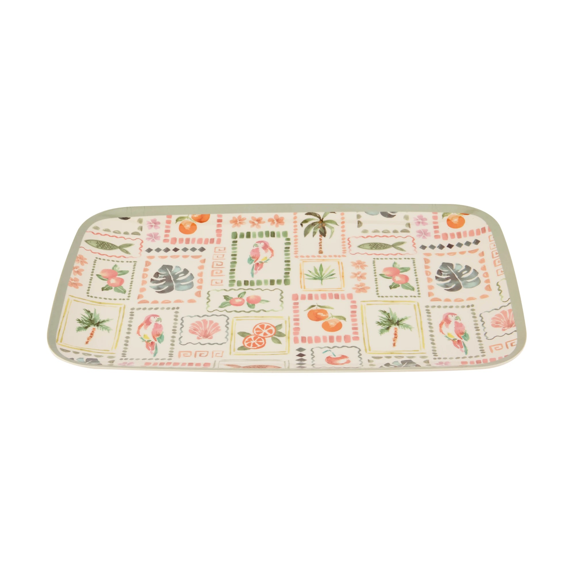 1 Tropical Rectangle Platter, 1 of 4