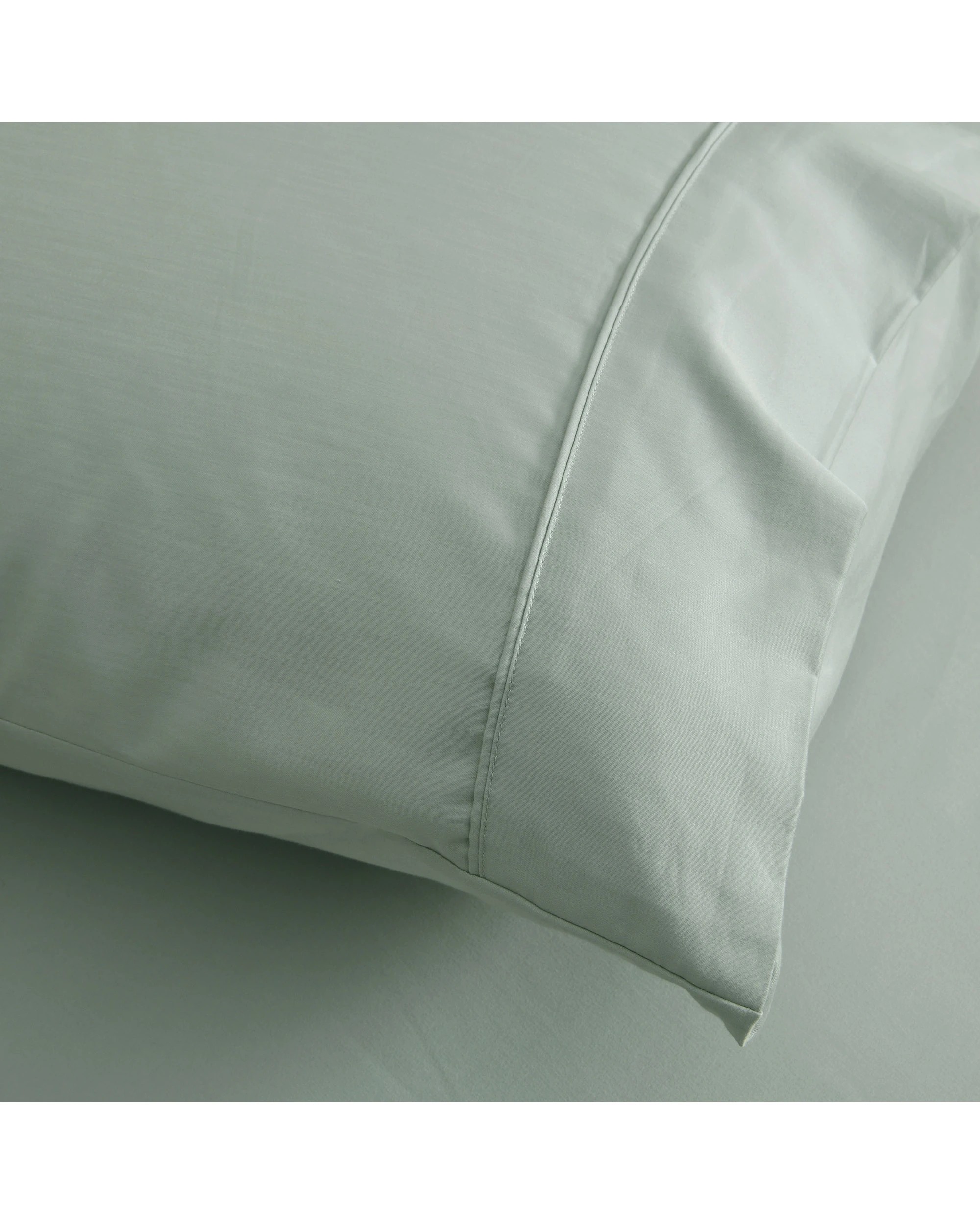 3 Dreamaker 1500TC Cotton Rich Sateen Sheet Set - Double Bed - Sage, 3 of 5