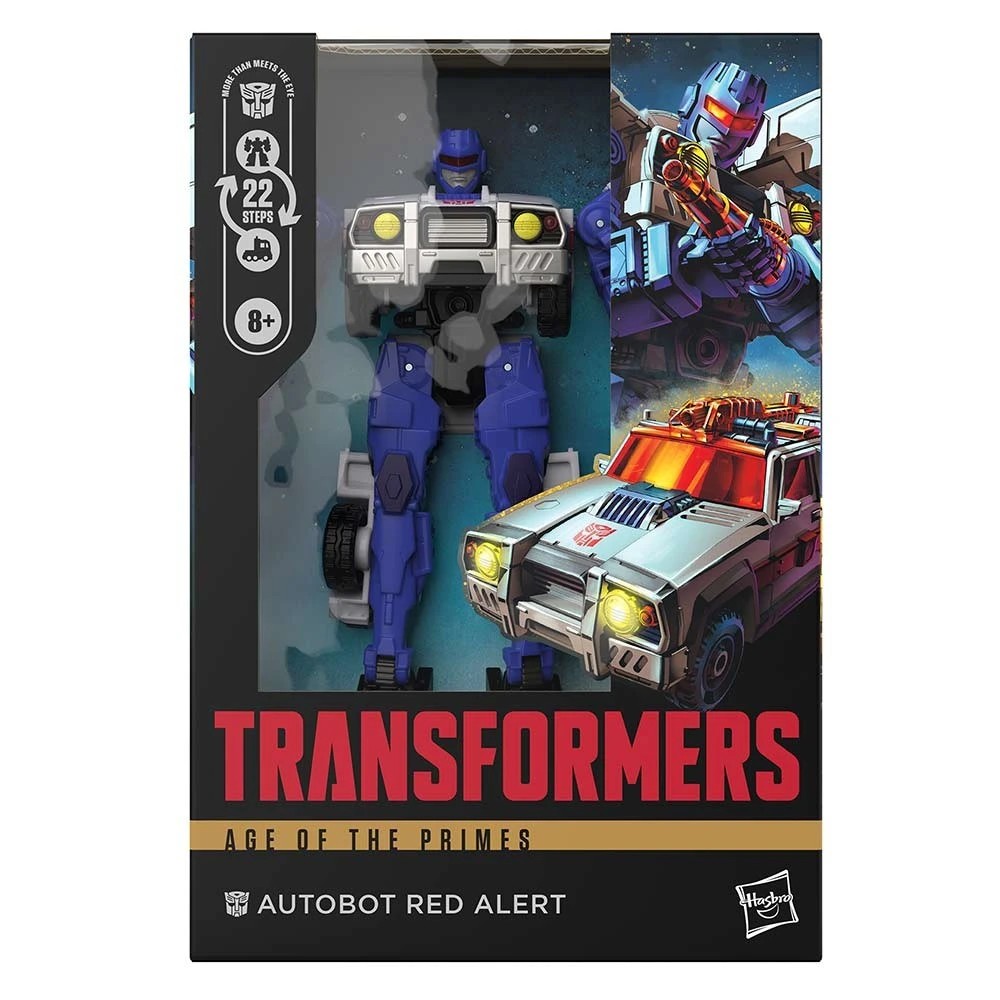 4 Transformers Age of the Primes Voyager Class: Autobot Red Alert Figure, 4 of 4