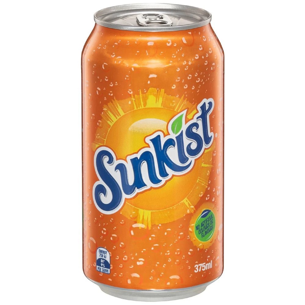 2 Sunkist Cans 375mL 30 Pack, 2 of 2