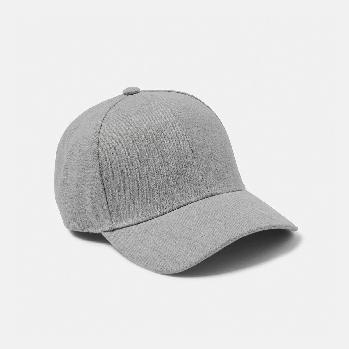 1 Heavy Twill Baseball Cap Lt Grey, 1 of 4