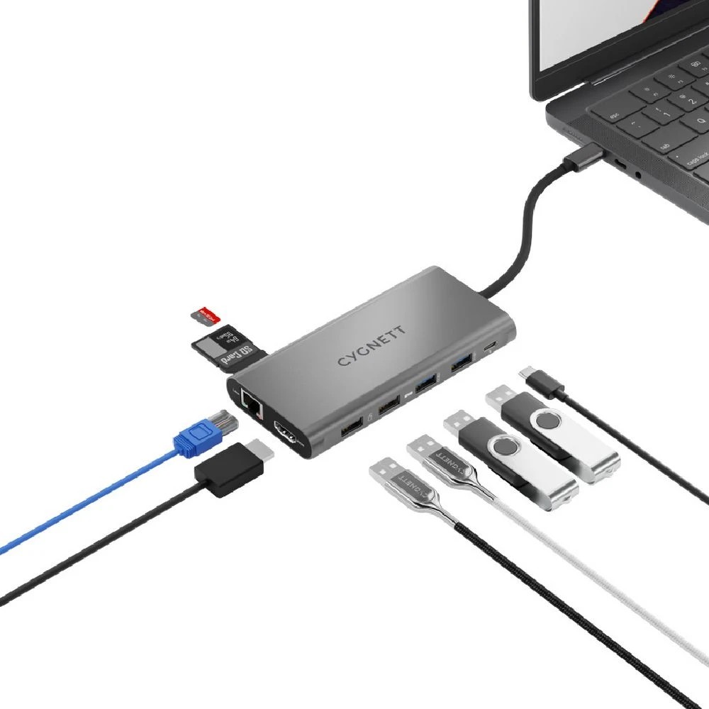 7 Cygnett Unite ConnectPlus 12-in-1 USB-C Hub (Triple HDMI), 7 of 8