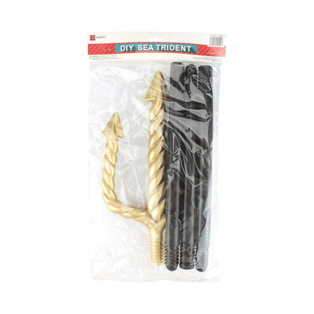 5 JD Party Gold Spiral Trident, 5 of 5