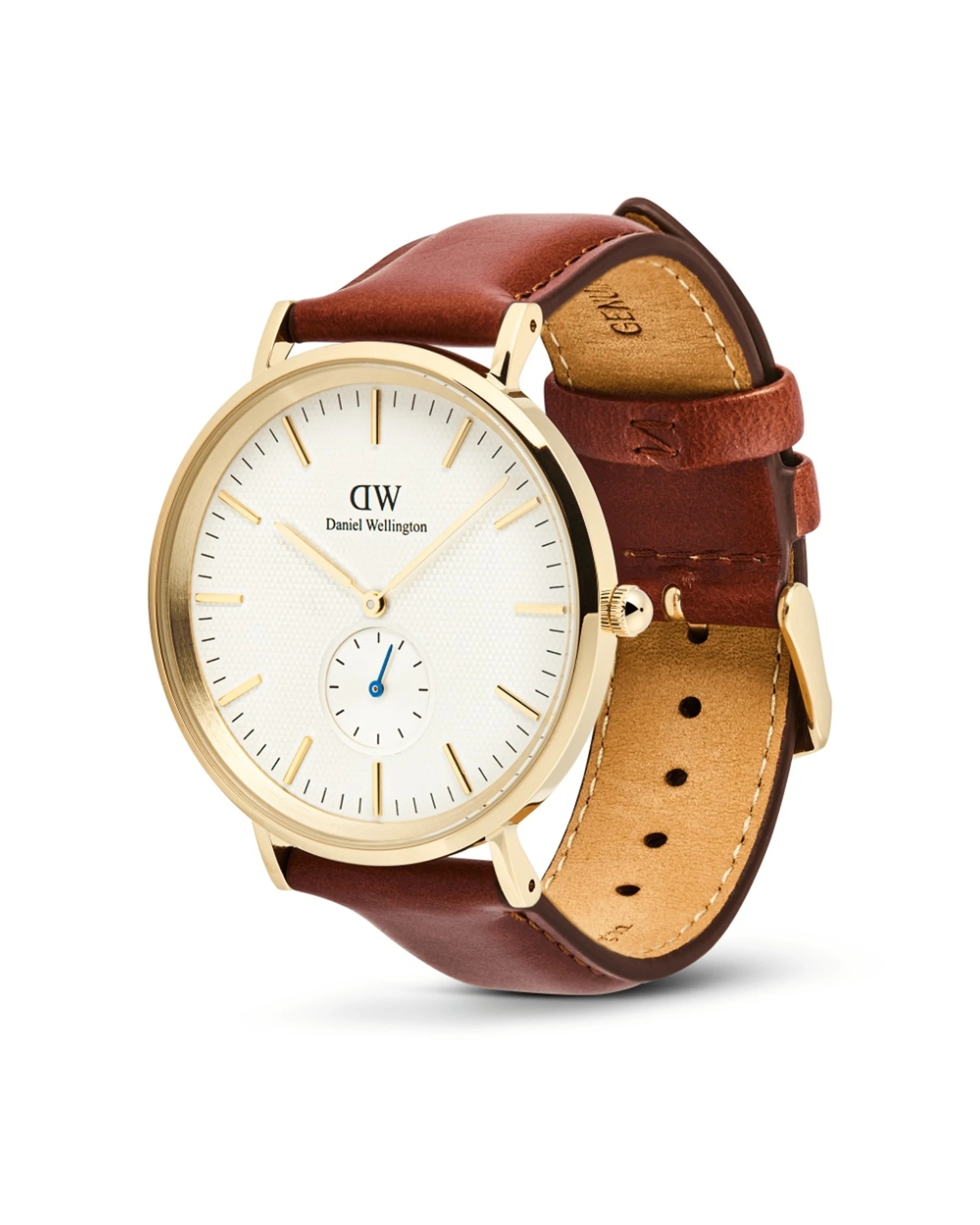 3 Daniel Wellington Classic 40mm St Mawes Multi-Eye Off-White Sunray Gold Watch, 3 of 6