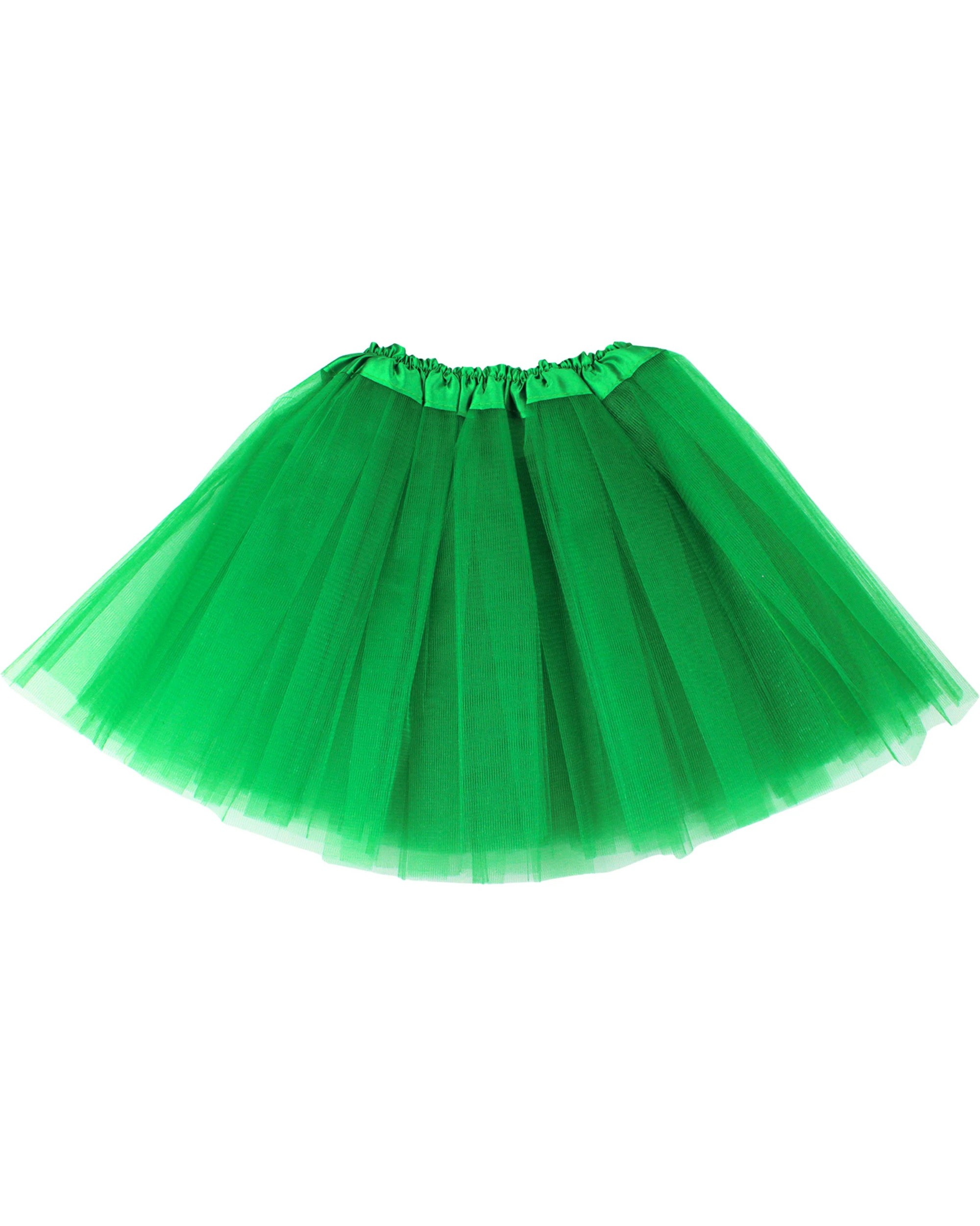 1 Partyrama Kids Tutu - ONE SIZE - Green, 1 of 2