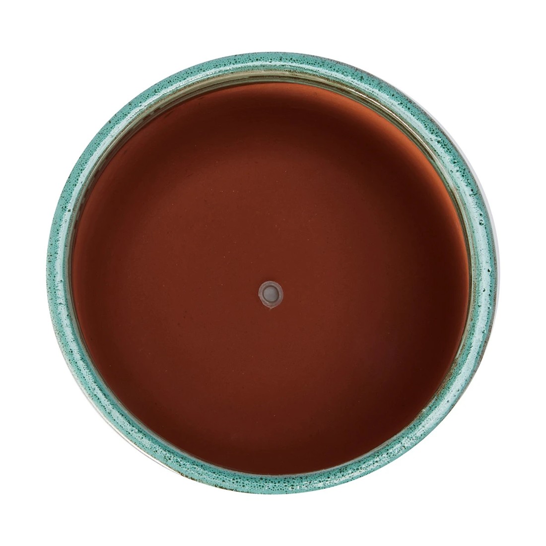 3 Glazed Teal Pot, 3 of 6