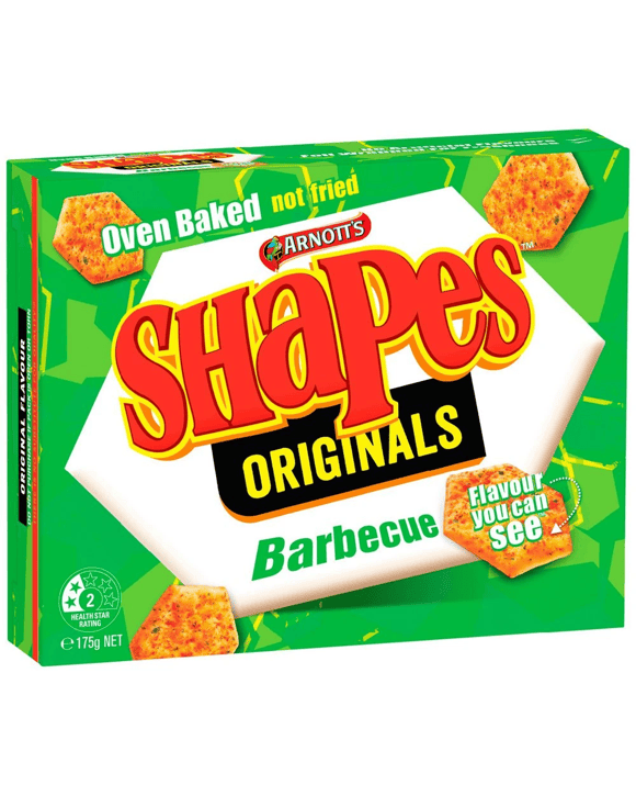 Arnott's Barbecue Shapes 175g