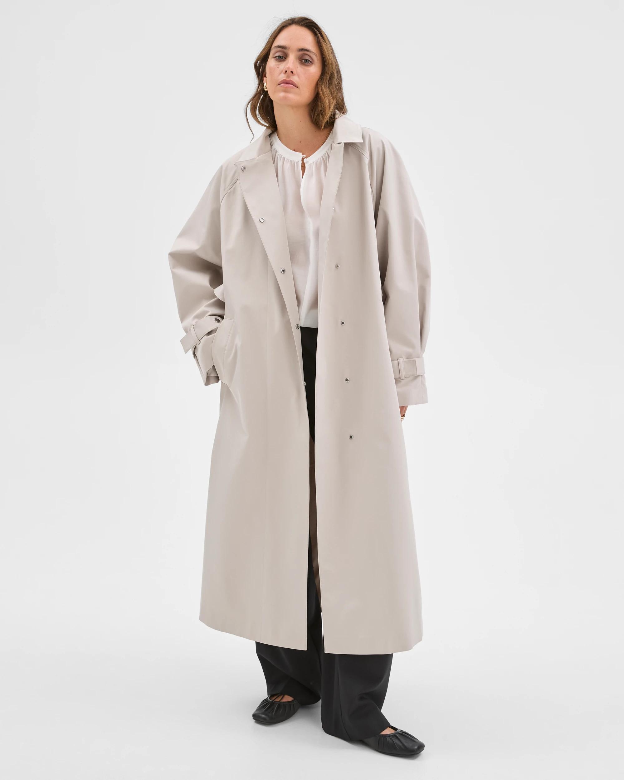 3 Preview Statement Trench Coat FOG, 3 of 7