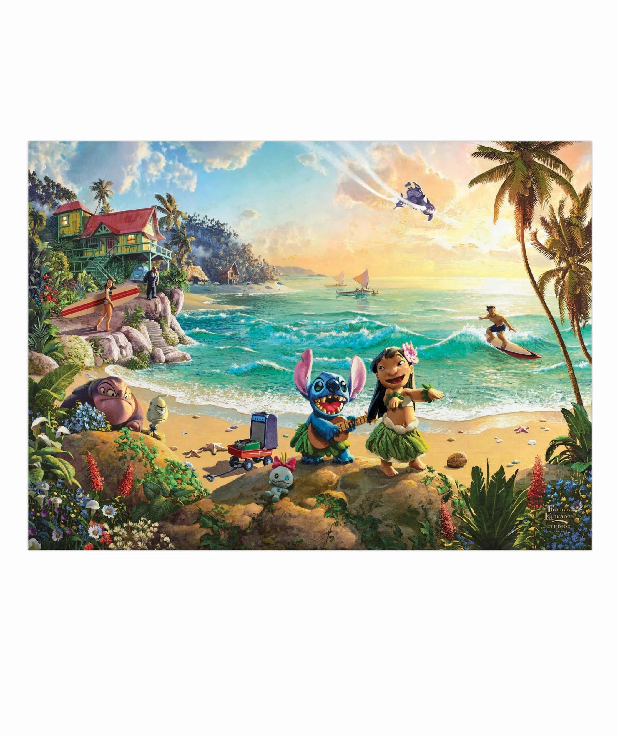 6 Harlington Kinkade Disney 1000 Piece Jigsaw Puzzle - Assorted* - Multi, 6 of 10