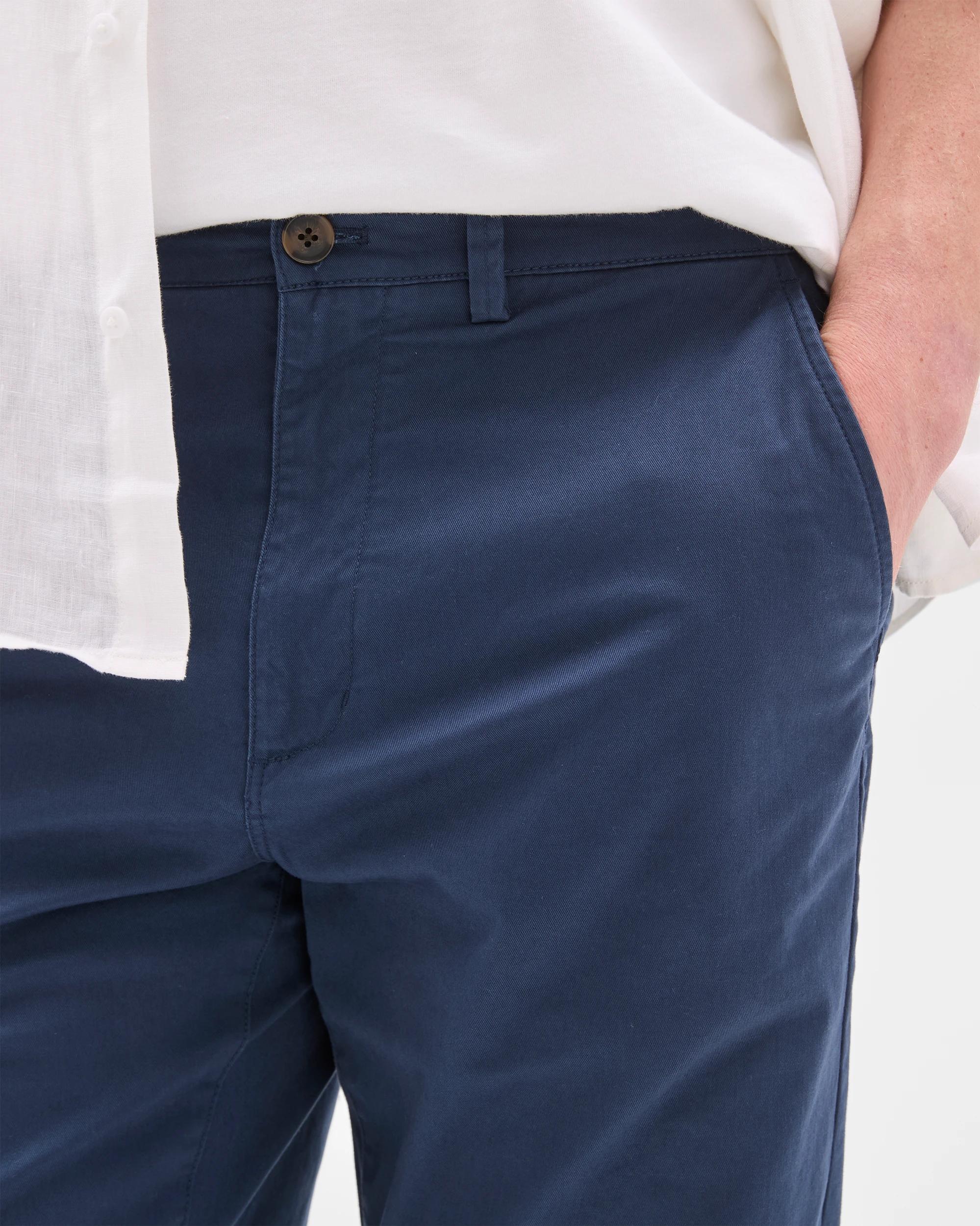 4 Target Australian Cotton Relaxed Fit Chino Pants BLUE NIGHT, 4 of 5