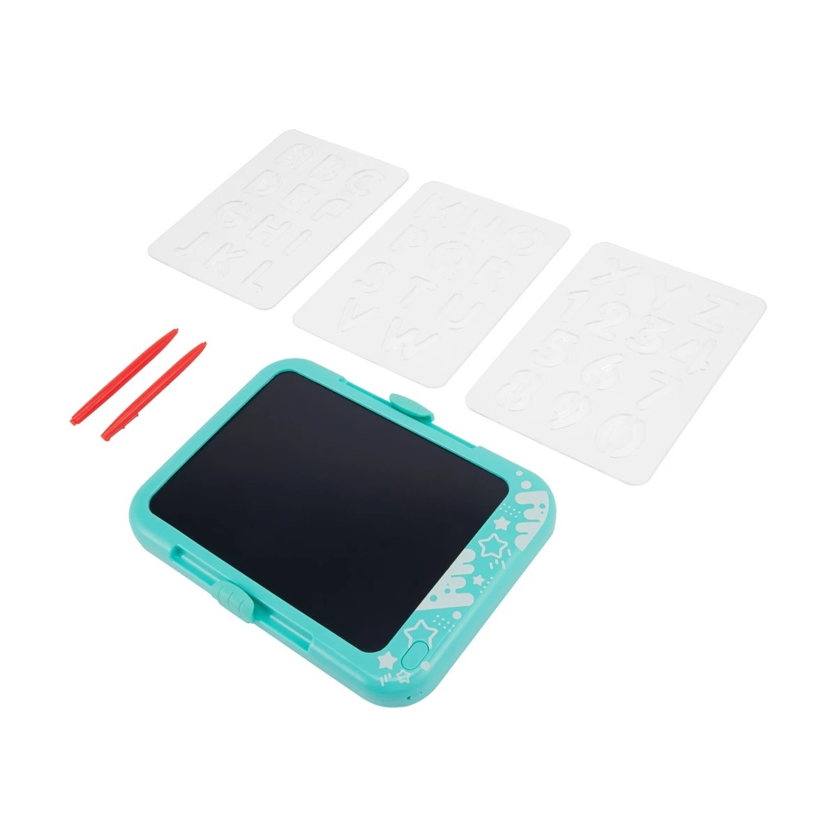 1 6 Piece Play & Learn Wipe and Draw Colour Tablet, 1 of 9