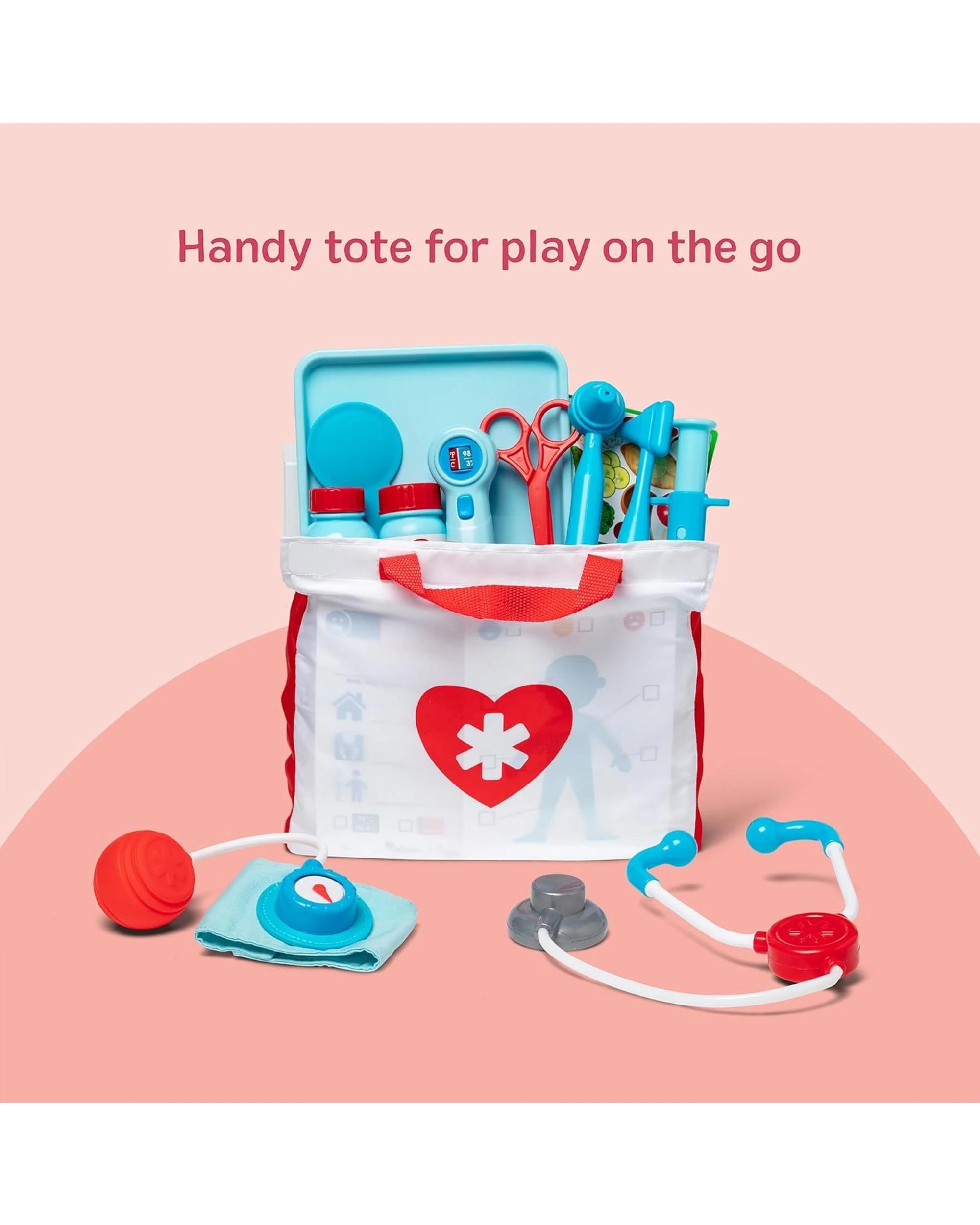 4 Melissa and Doug Get Well Doctors Kit Play Set, 4 of 5