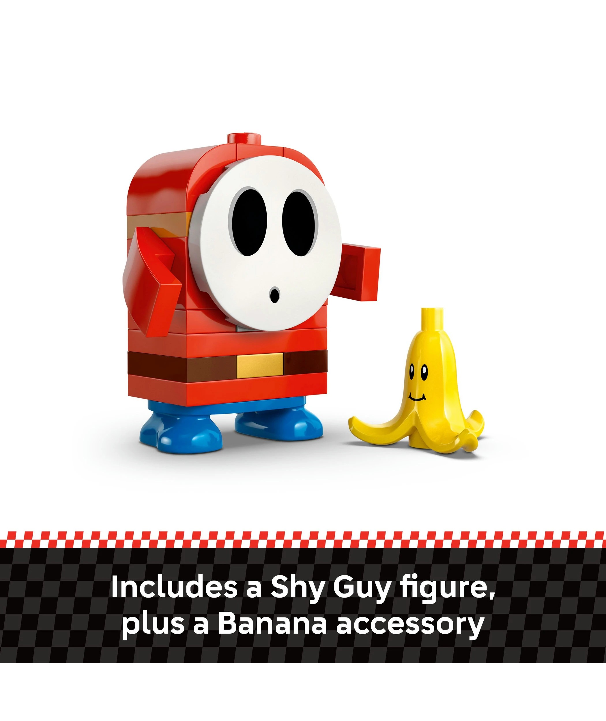 7 LEGO Super Mario: Mario Kart - Shy Guy & P-Wing 72045, 7 of 11