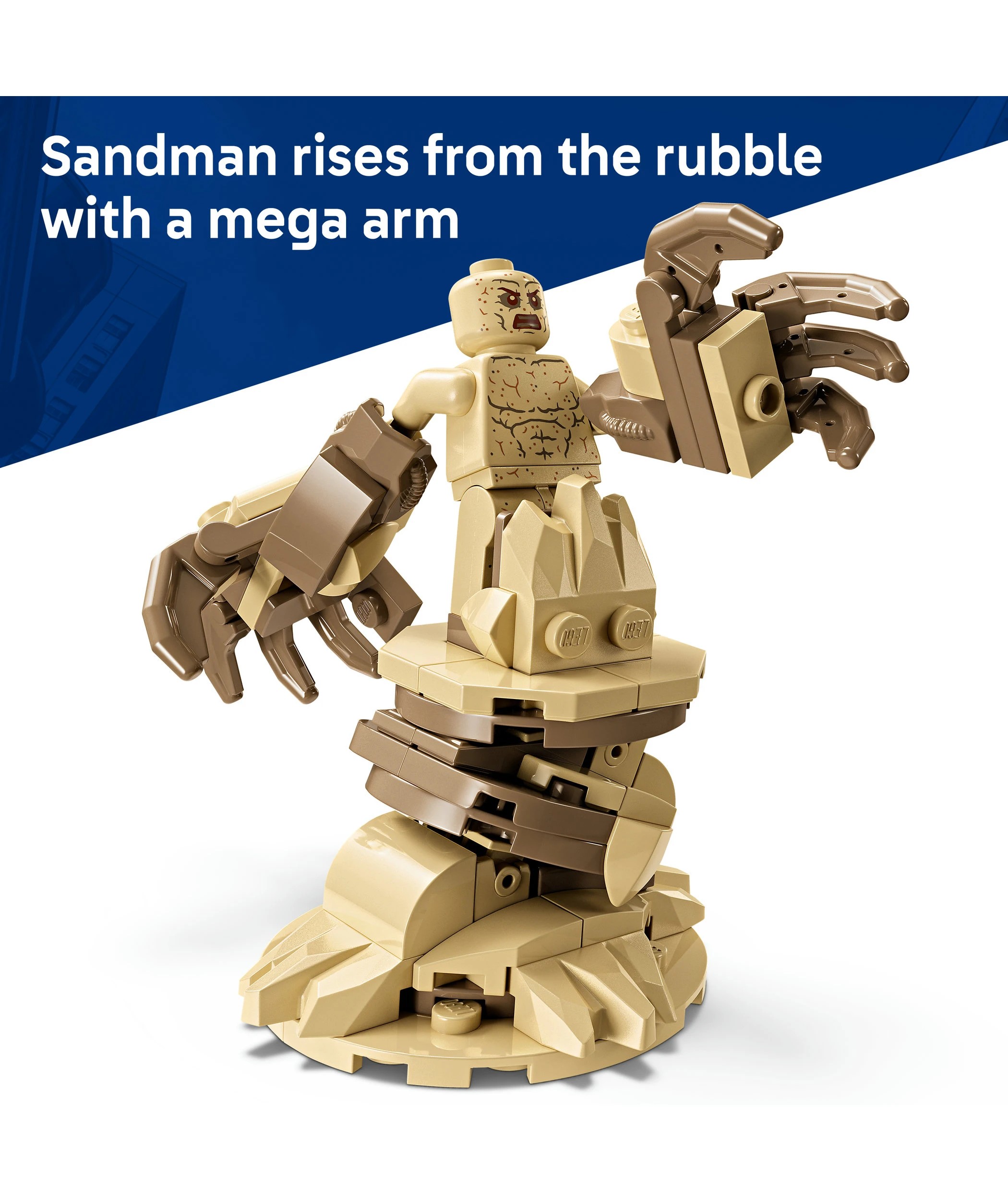 6 LEGO Super Heroes Epic Battle: Spider-Man vs. Sandman 76334, 6 of 10