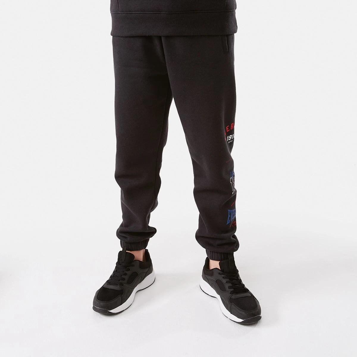 1 Everlast Kids Logo Trackpants Wash Black, 1 of 10