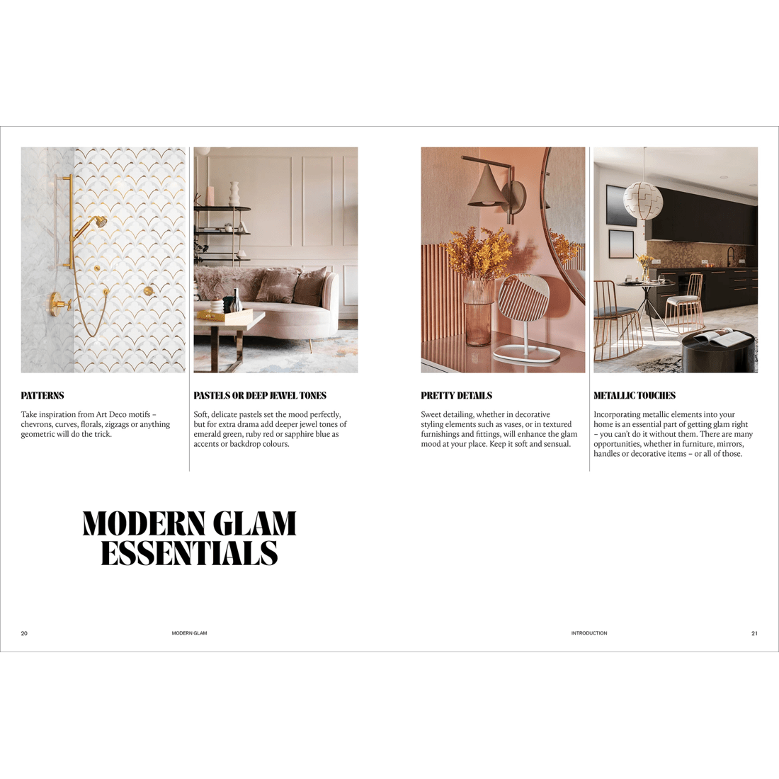 2 Modern Glam - Book, 2 of 7