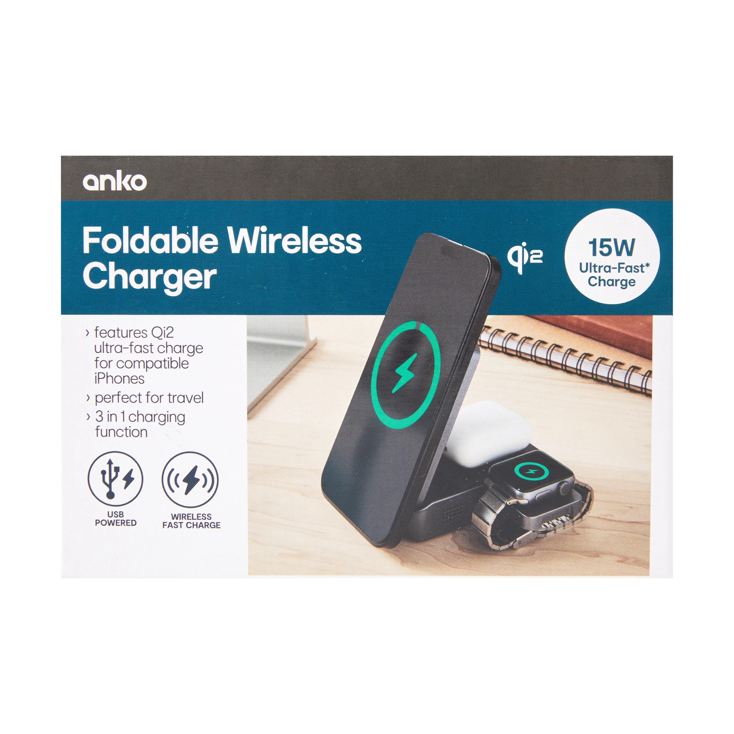 10 Qi2 3-in-1 Foldable Wireless Charger, 10 of 10