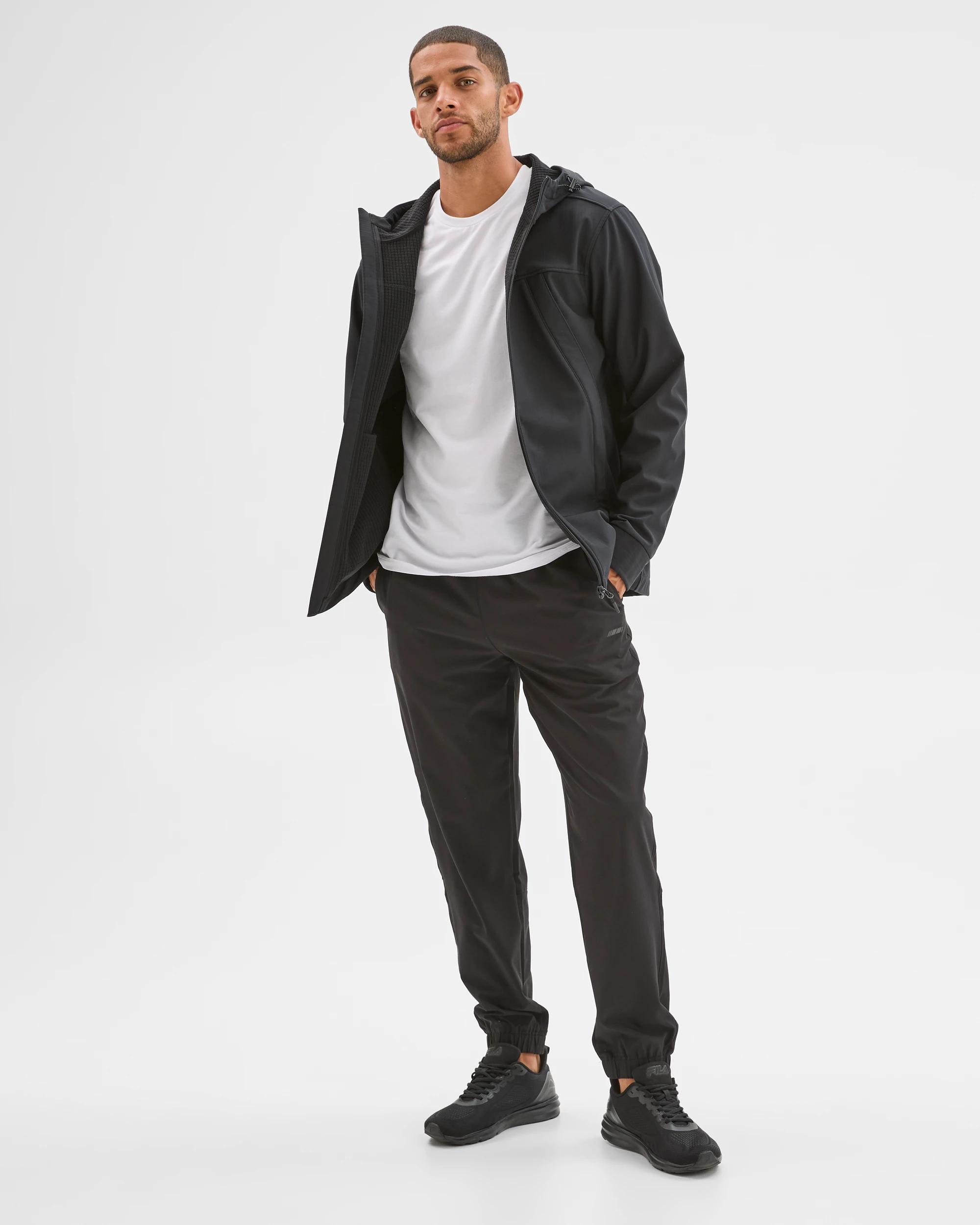 3 Target Active Hooded Hiking Jacket BLACK, 3 of 7
