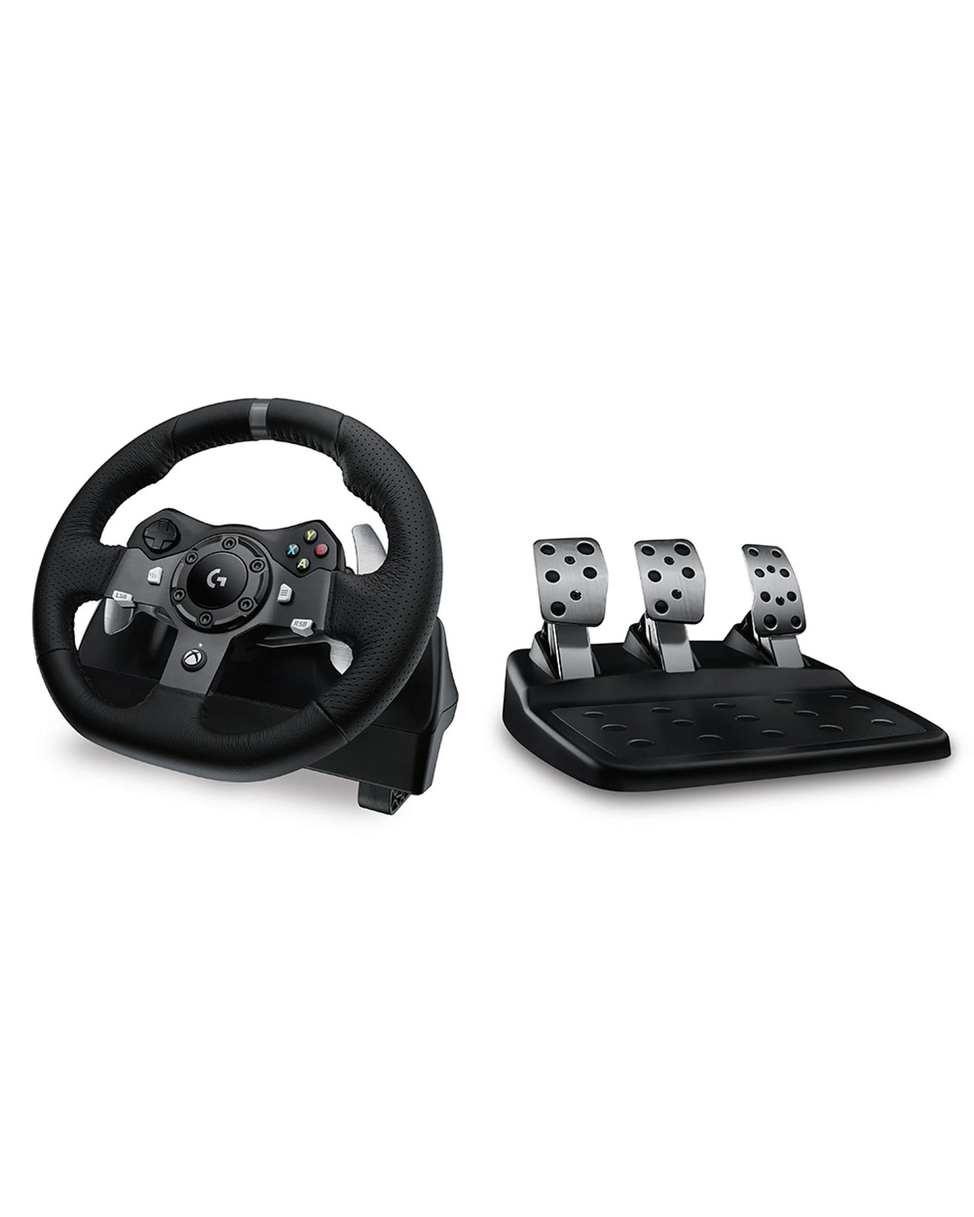 3 Logitech G G920 Driving Force Racing Wheel for Xbox One, Xbox Series X and PC - Black, 3 of 5