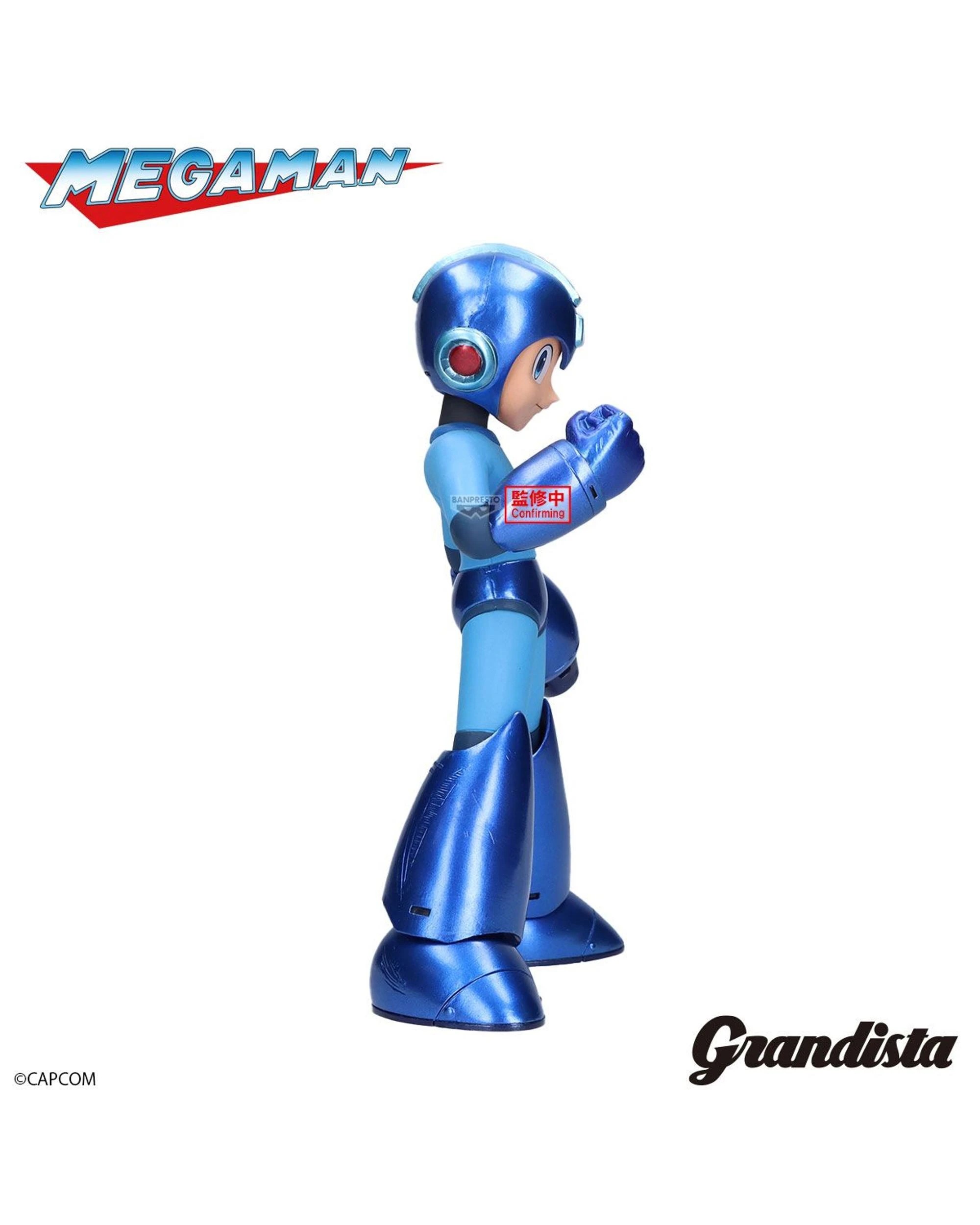3 Banpresto Grandista Mega Man Metallic Colour Version Figure, 3 of 5