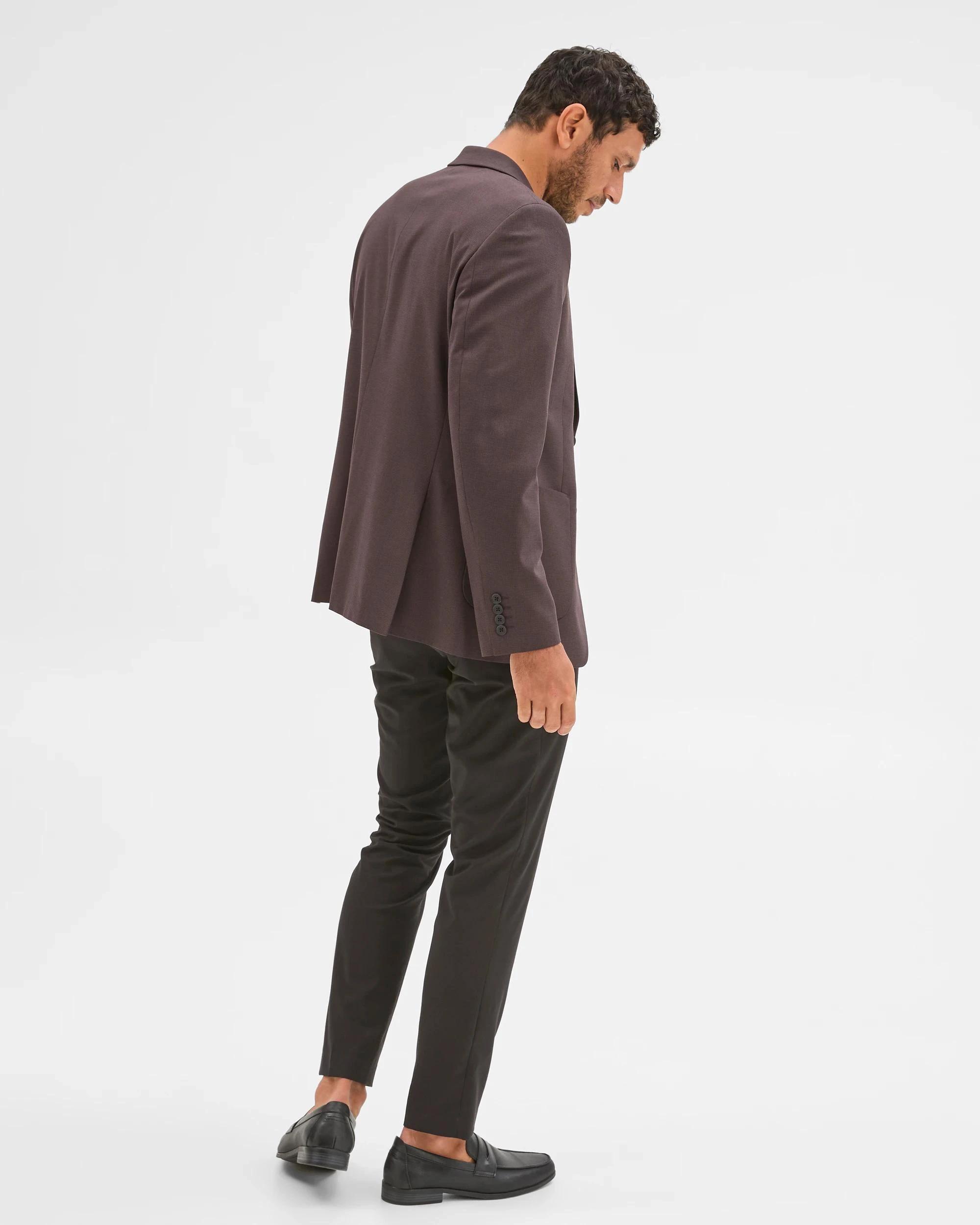 6 Preview Houndstooth Blazer BROWN, 6 of 7