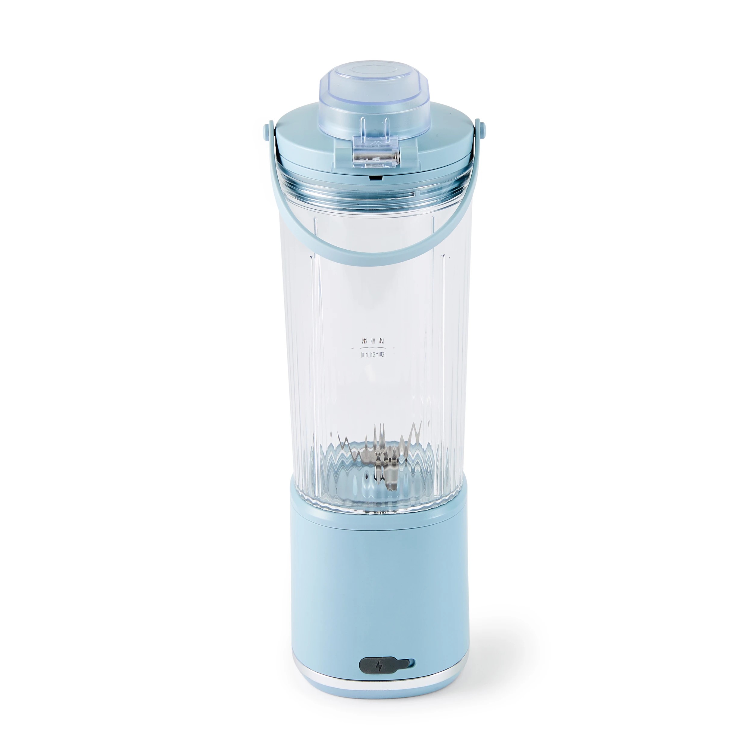 6 Portable USB Blender - Light Blue, 6 of 10