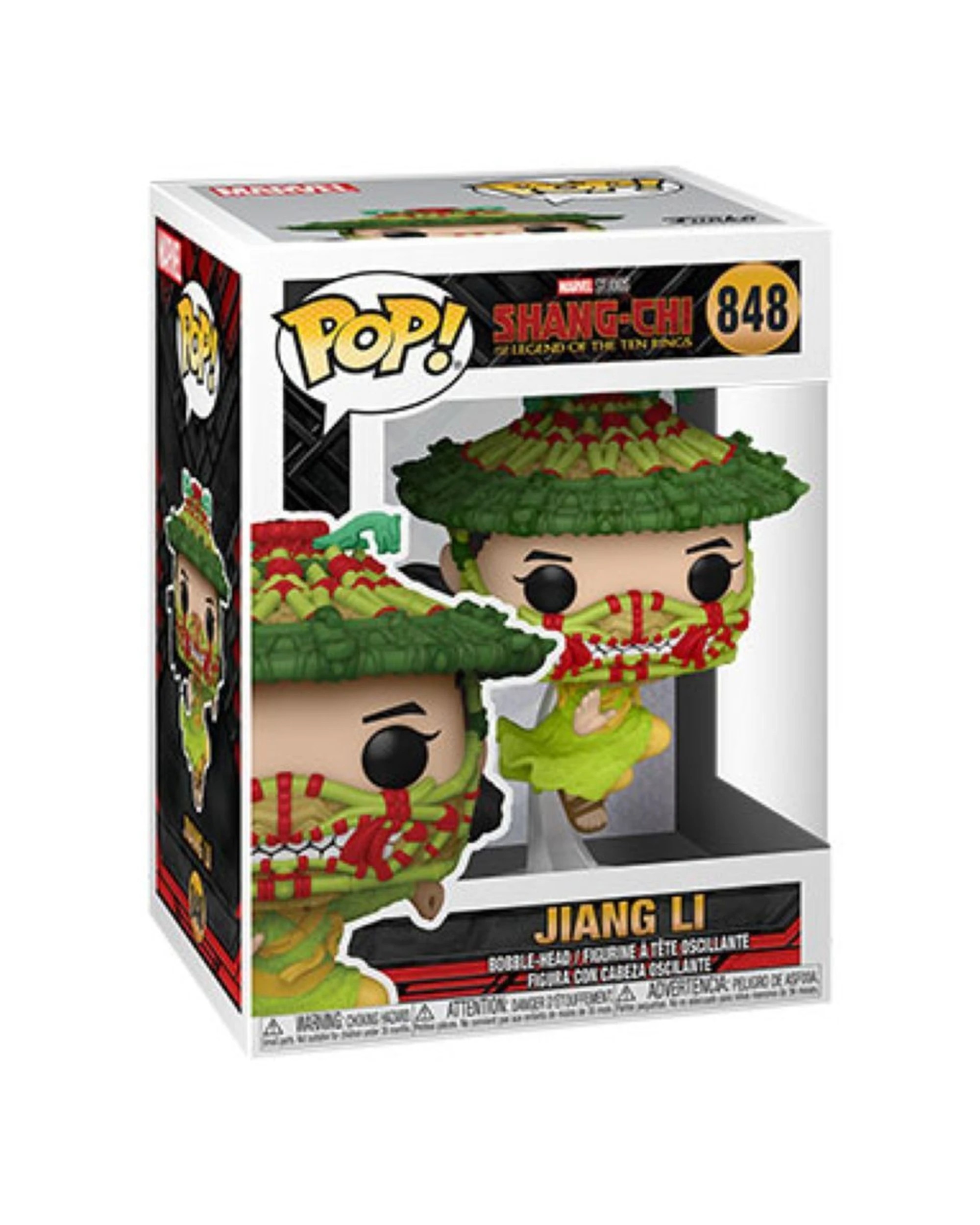 2 Pop Vinyl Figurine Shang-Chi - Jiang Li 10cm Window Box Vinyl Collectible - Multi, 2 of 3