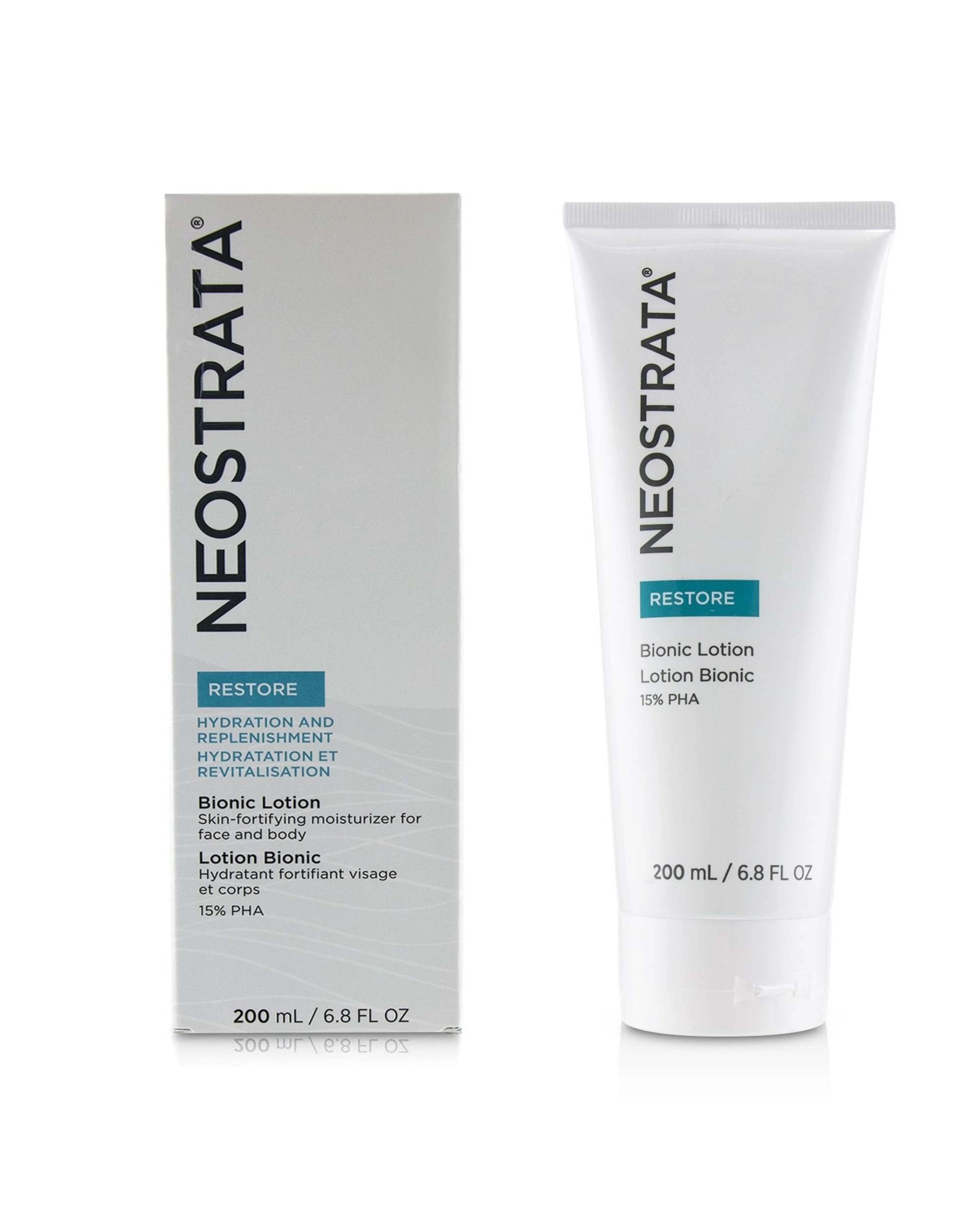 2 Neostrata Restore - Bionic Lotion 15% PHA (Skin-Fortifying Moisturizer For Face & Body)  200ml/6.8oz, 2 of 3