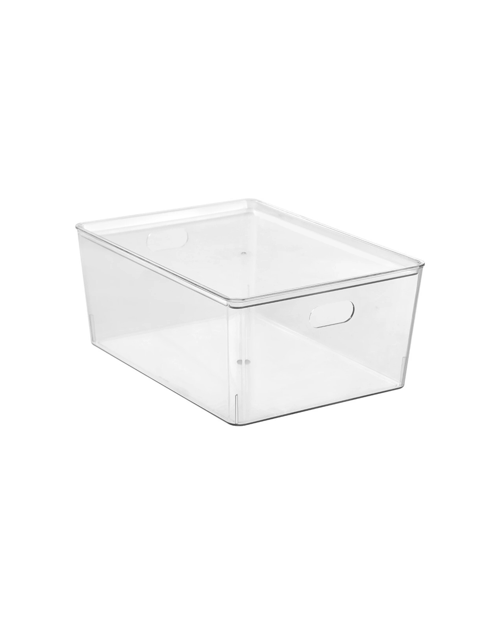 2 Boxsweden Crystal Tidy Box Container With Lid 12L 35cm - Clear, 2 of 5