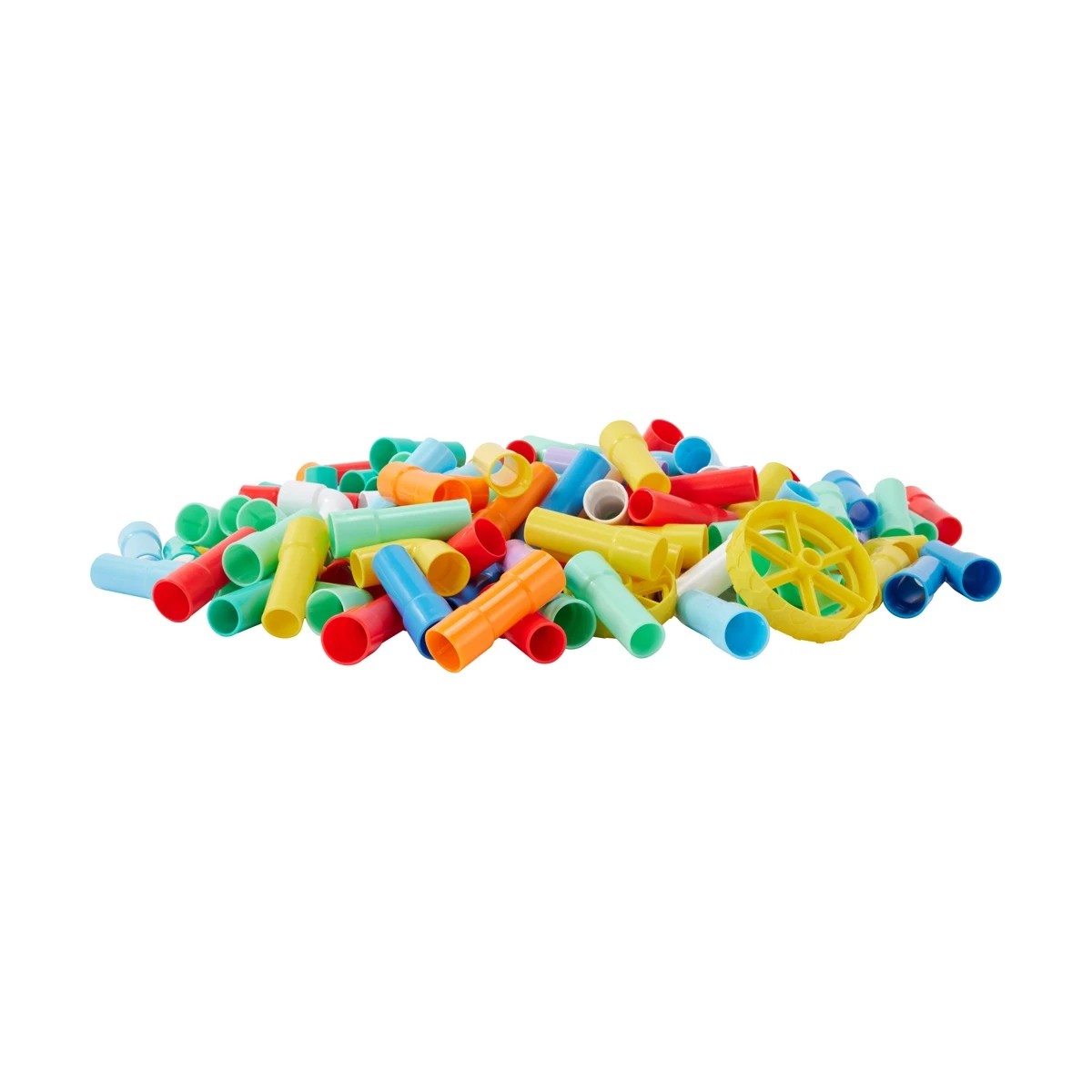 7 168 Piece Play and Learn Pipe Tube Construction Activity Tub, 7 of 9