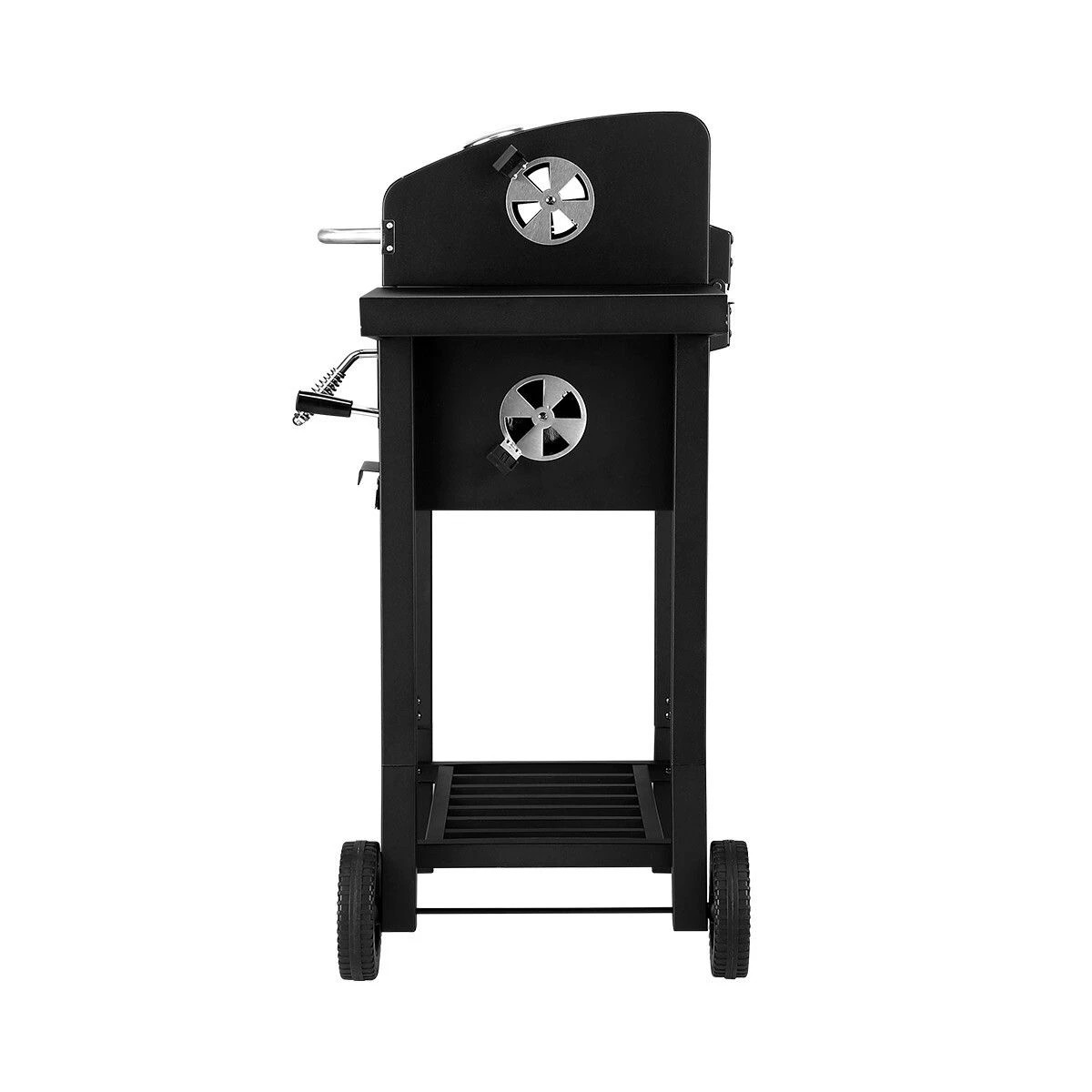 4 Ausway Steel Charcoal BBQ Barbecue Grill Trolley, 4 of 7