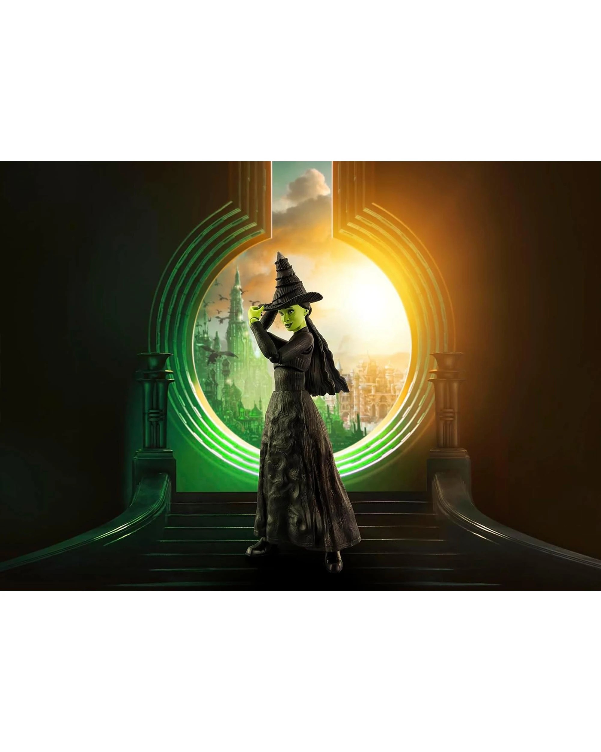 4 Bandai Tamashii Nations S.H.Figuarts Wicked Elphaba Figure, 4 of 6