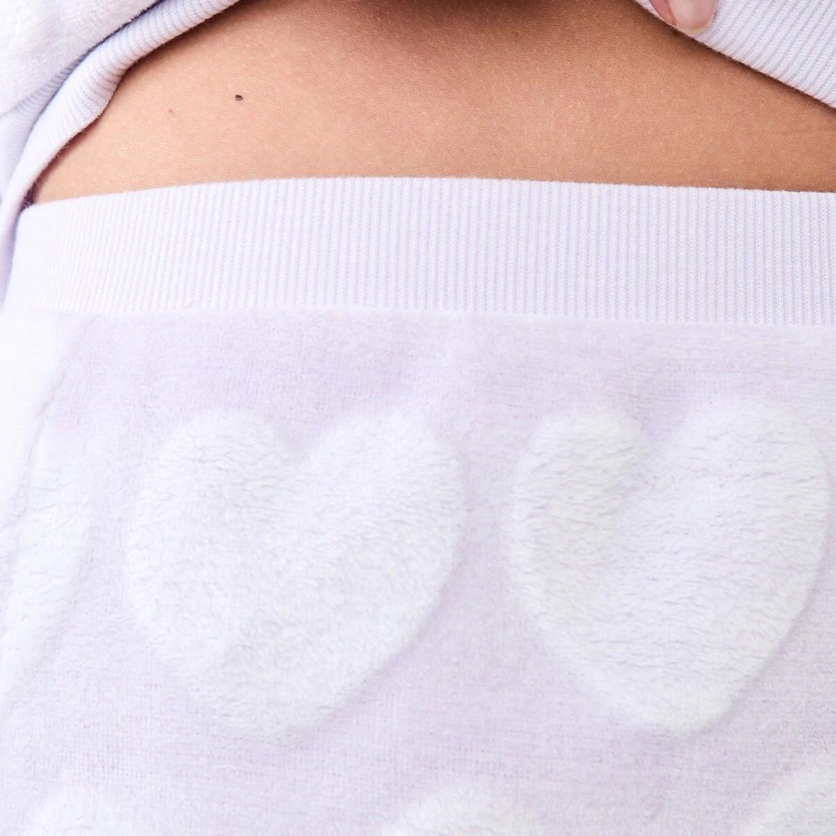 7 Fleece Top and Pants Pyjama Set Llc Heart, 7 of 7