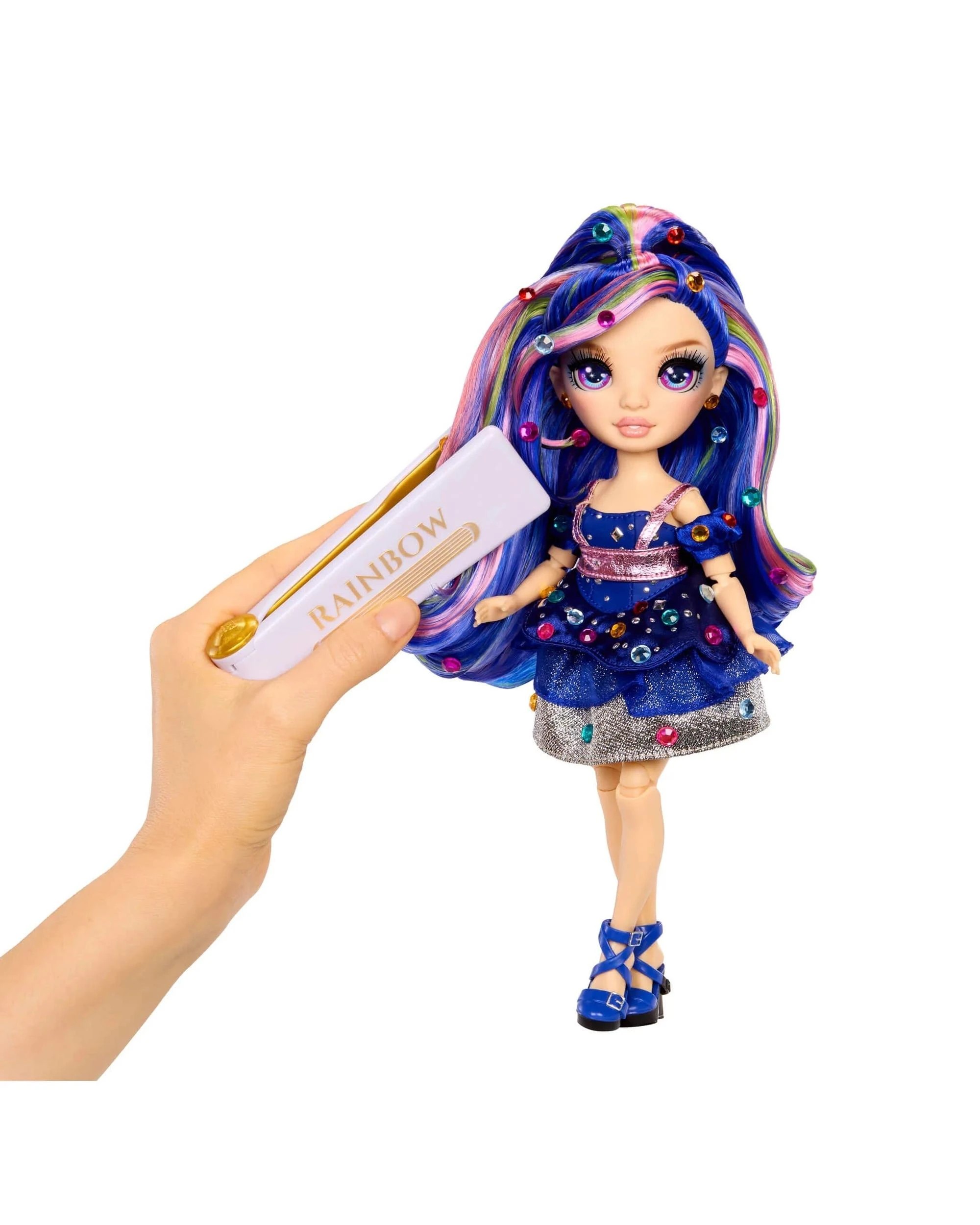 4 Rainbow High Be Dazzling Genevieve Bleue Fashion Doll - Blue, 4 of 7
