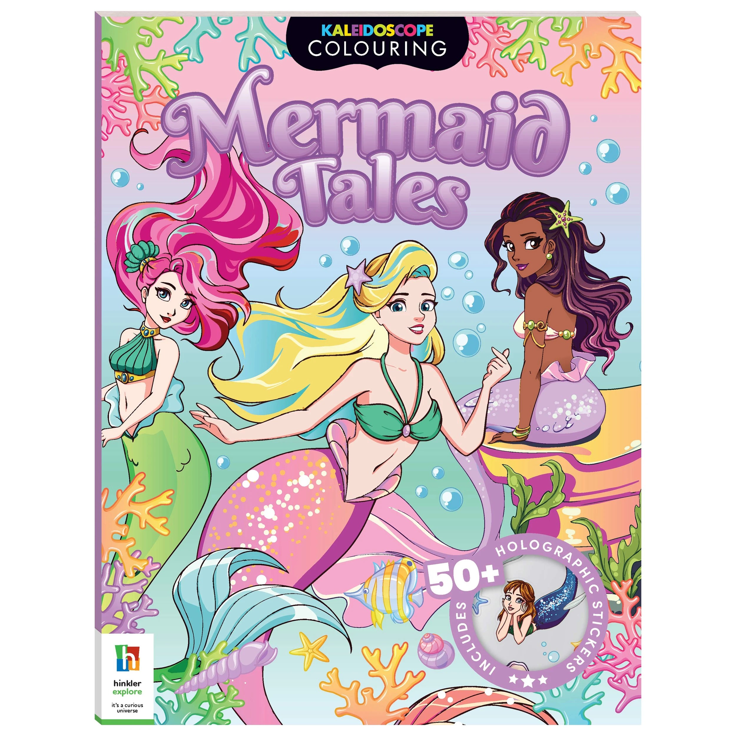 1 Kaleidoscope Colouring: Mermaid Tales - Book, 1 of 6