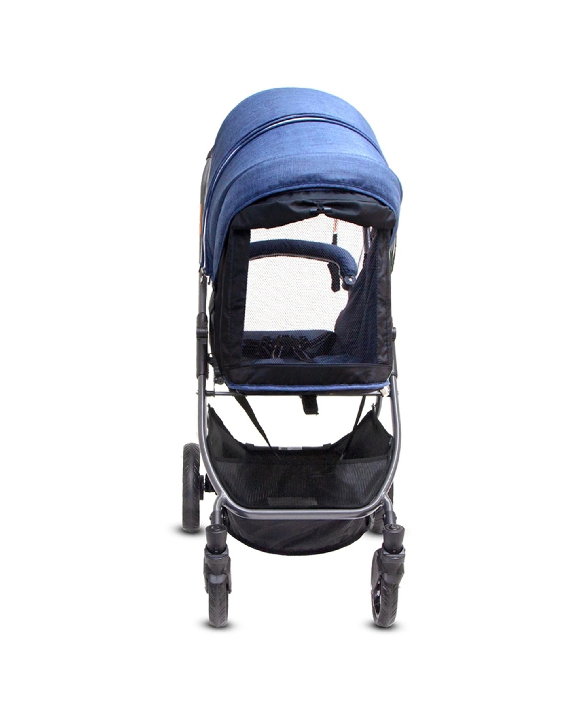 6 ValcoBaby Snap Ultra Stroller Reversible Seat Compact Fold Pram Denim - Blue, 6 of 9