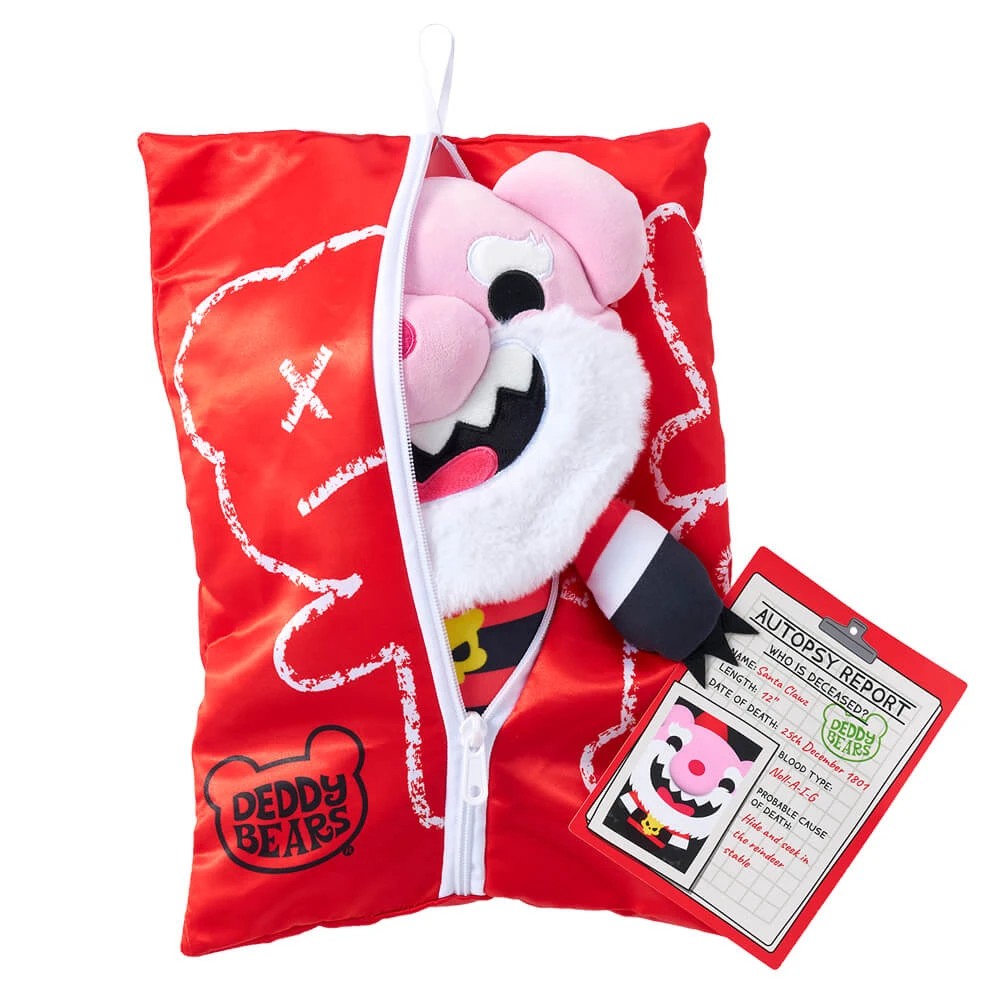 1 Deddy Bears - Christmas Plush in Bag - Santa Clawz, 1 of 3
