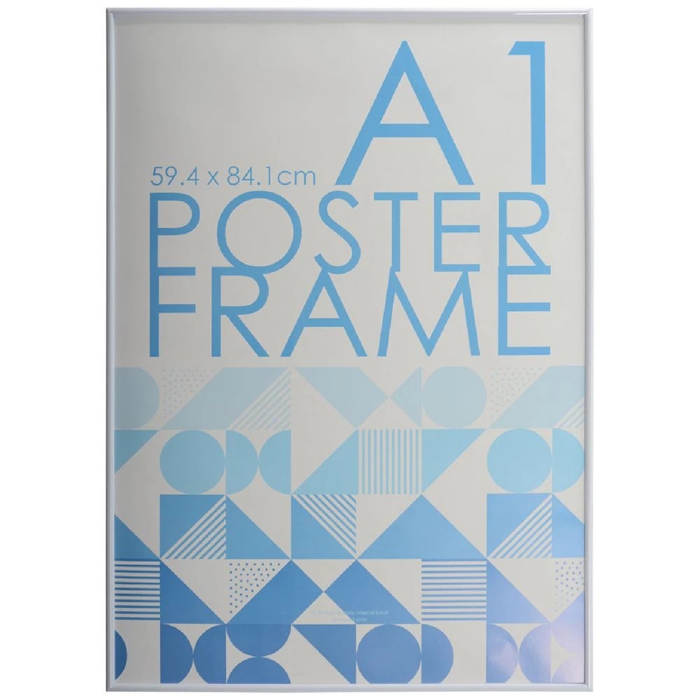 1 A1 Poster Frame White, 1 of 3