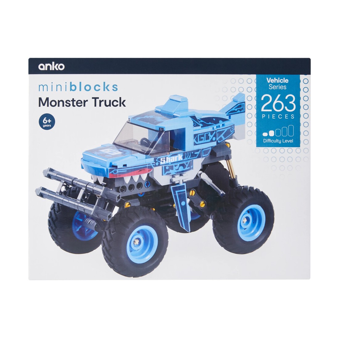 1 263 Piece Mini Blocks Vehicle Series: Monster Truck, 1 of 2