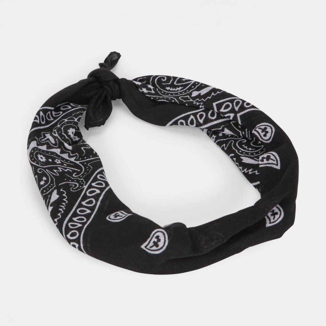 1 Paisley Hair Bandana - Black, 1 of 4