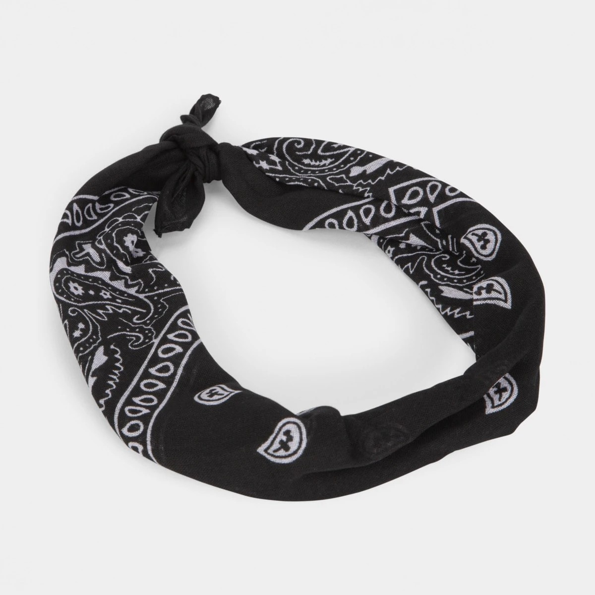 1 Paisley Hair Bandana - Black, 1 of 4