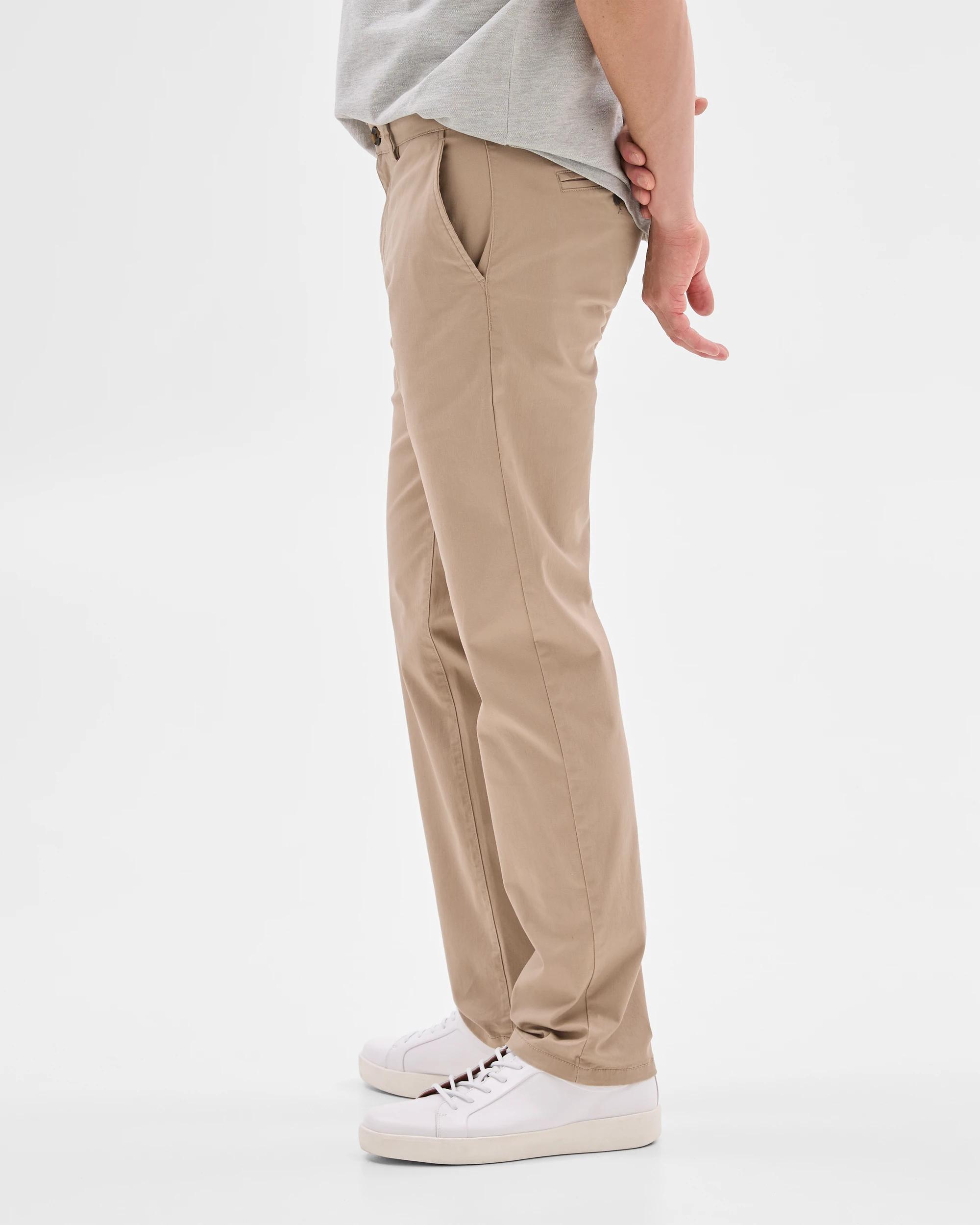 3 Target Man Australian Cotton Straight Chino Pants SAND, 3 of 5