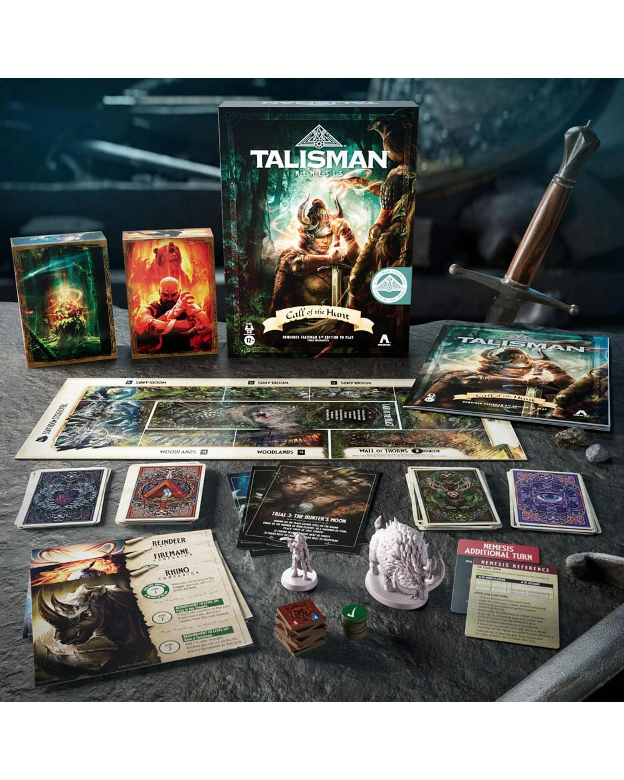 4 Talisman Nemesis: Call of the Hunt Board Game Expansion, 4 of 10