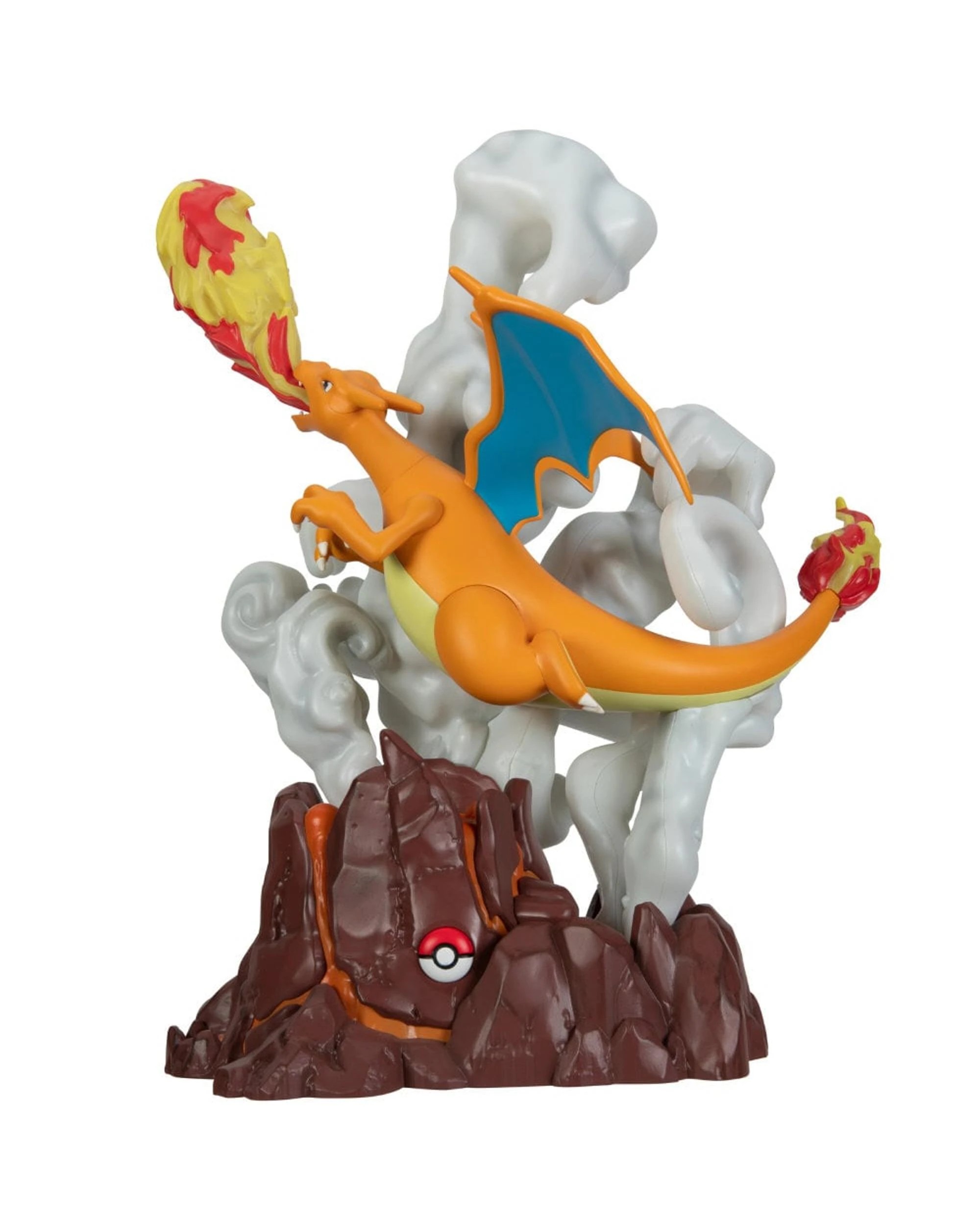 3 Pokemon 13 inch Charizard Deluxe Collector Statue, 3 of 6