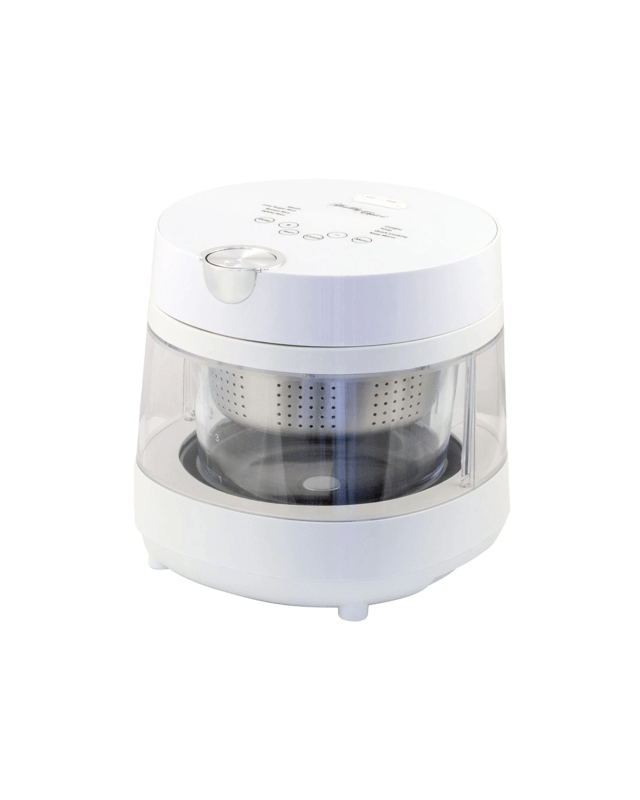 Healthy Choice PFAS Free 5 Cup Glass Rice Cooker, 600W with Low Sugar Basket, LED Display and 8 Smart Cooking Prog