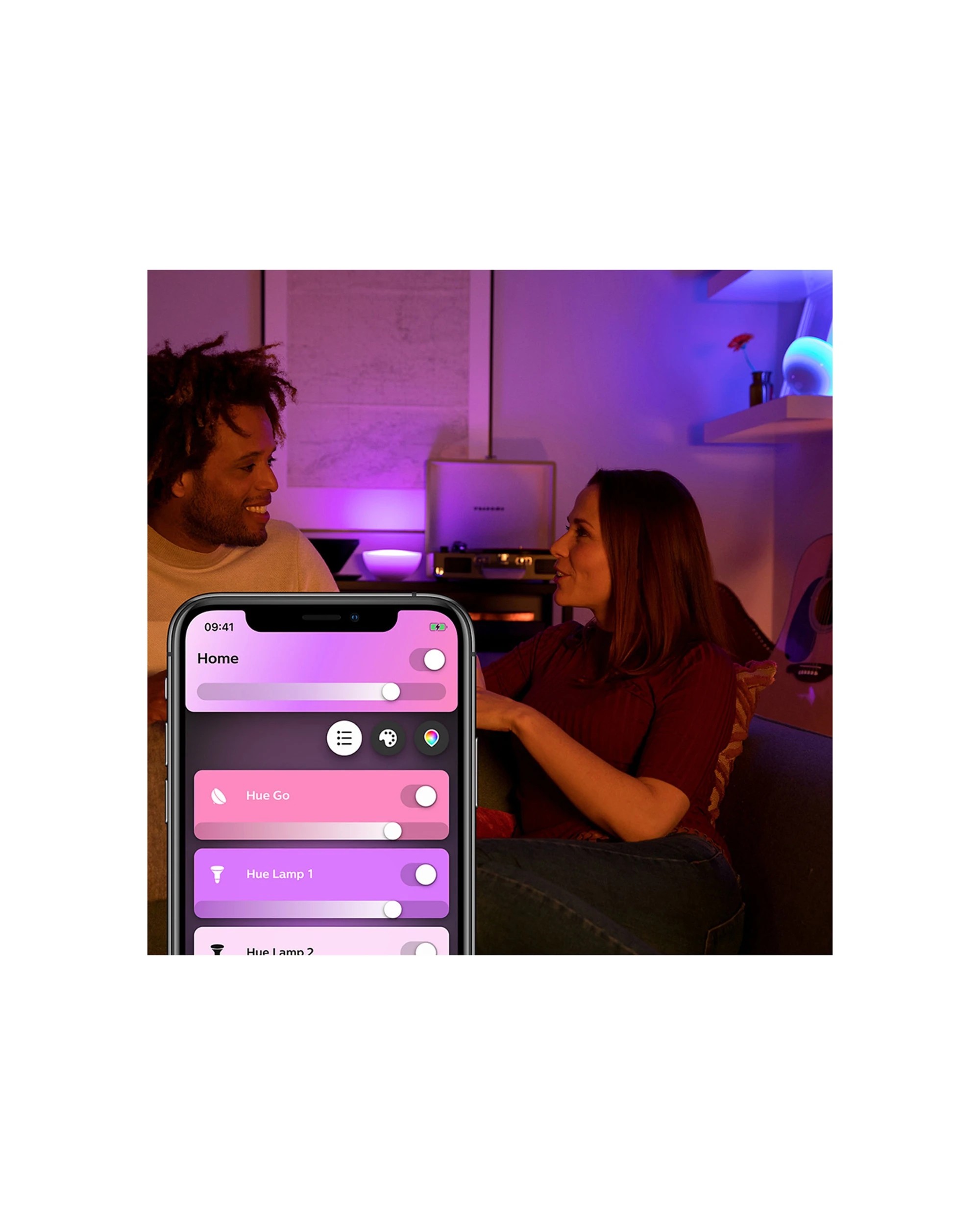 1 Philips Hue Go Portable Smart Bluetooth/wi-fi App Desk Lamp White/colour Light
 - White, 1 of 3