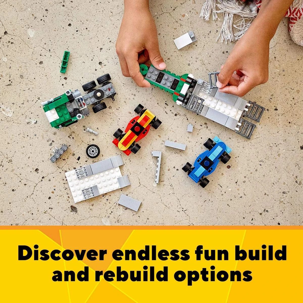 7 LEGO Creator Race Car Transporter 31113, 7 of 10