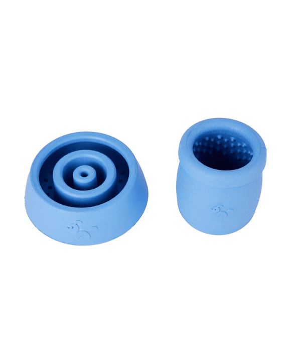 2 Pack Pet Rubber Treat Chew - Blue