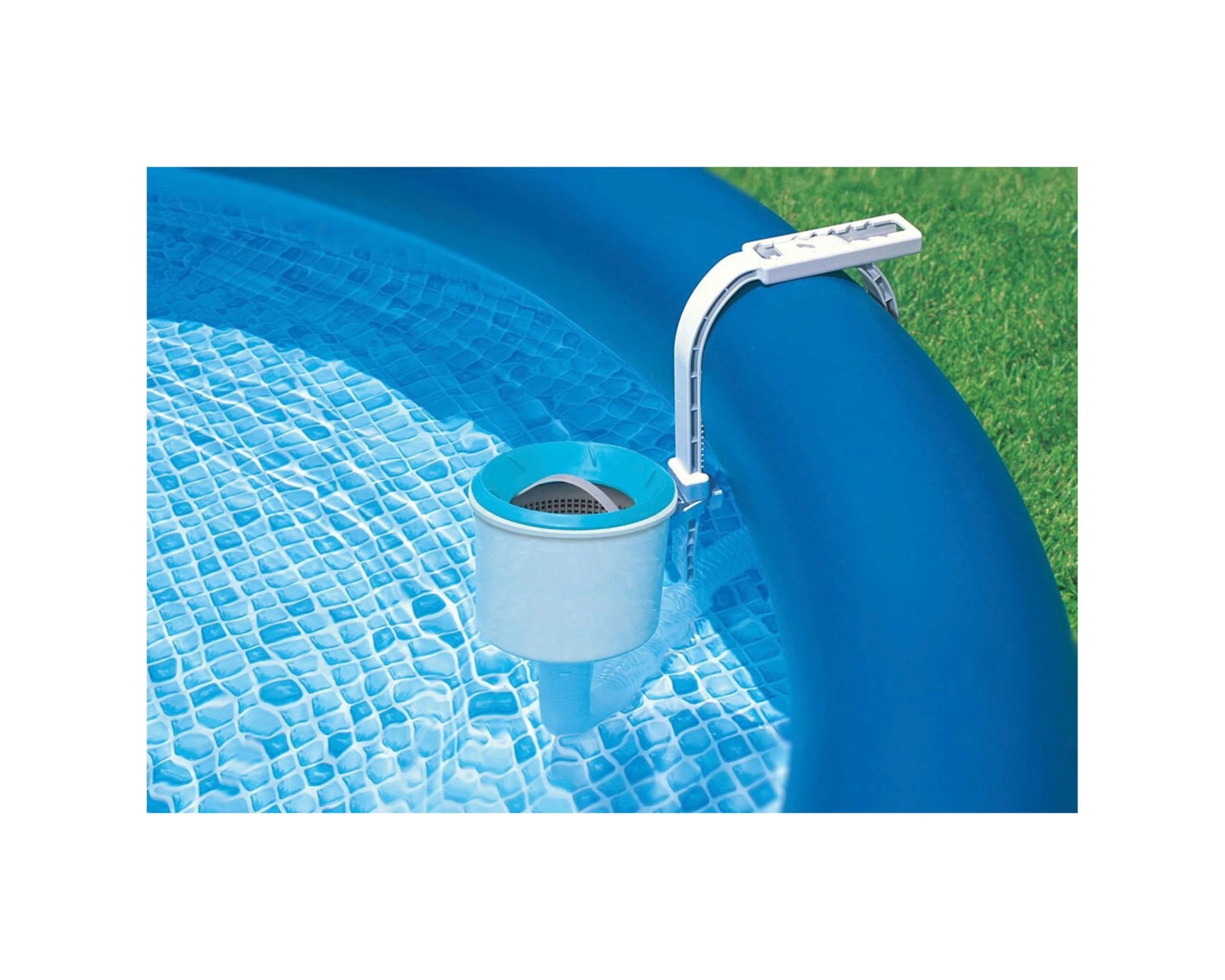 2 INTEX Deluxe Wall Mount Surface Pool Skimmer Polypropylene Strainer Basket - Multi, 2 of 3